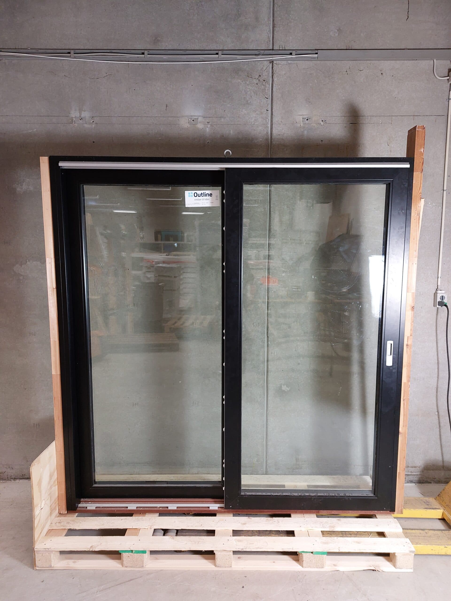 Hæveskydedør 201x212cm - 1