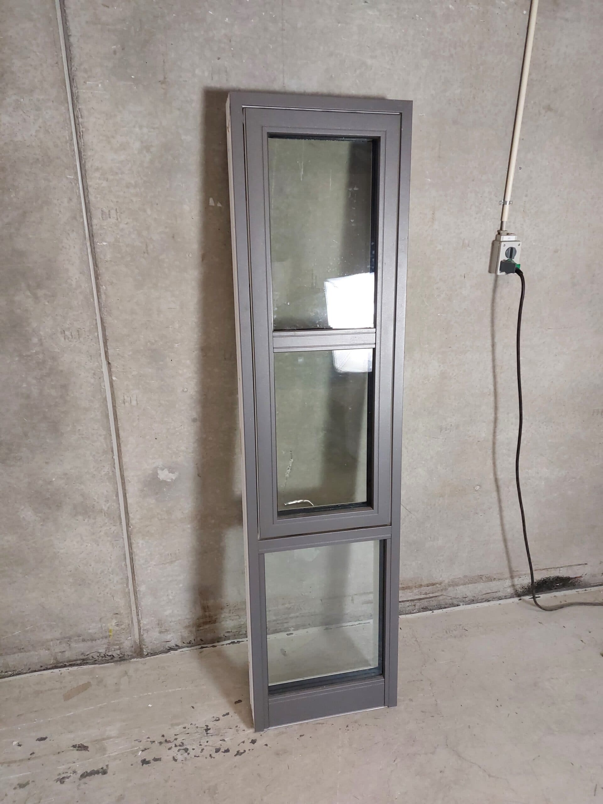 Sideparti træ/alu 46,8×182,8cm - 1