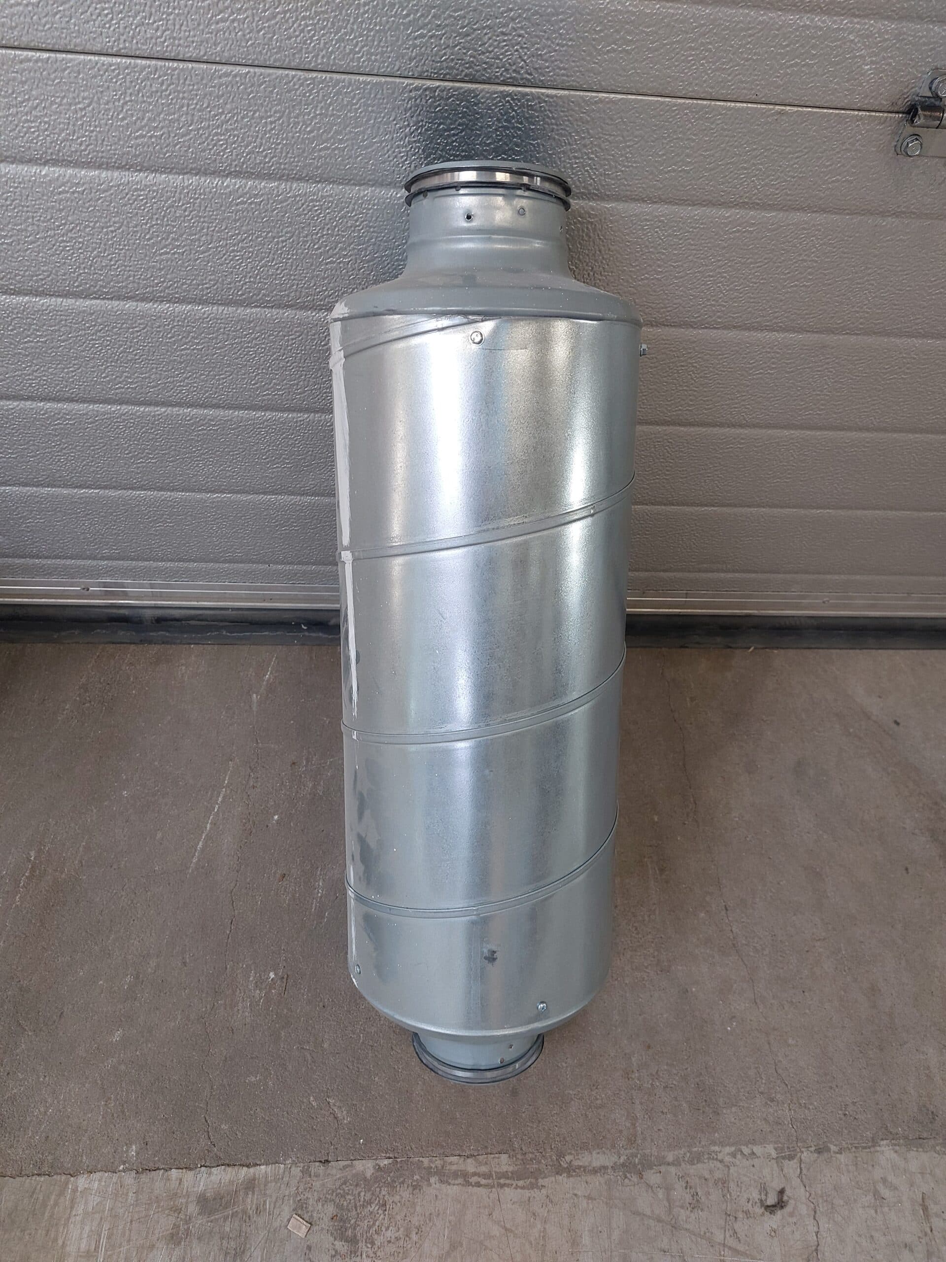 Lindab lyddæmper SLU 100 500 Galv 50