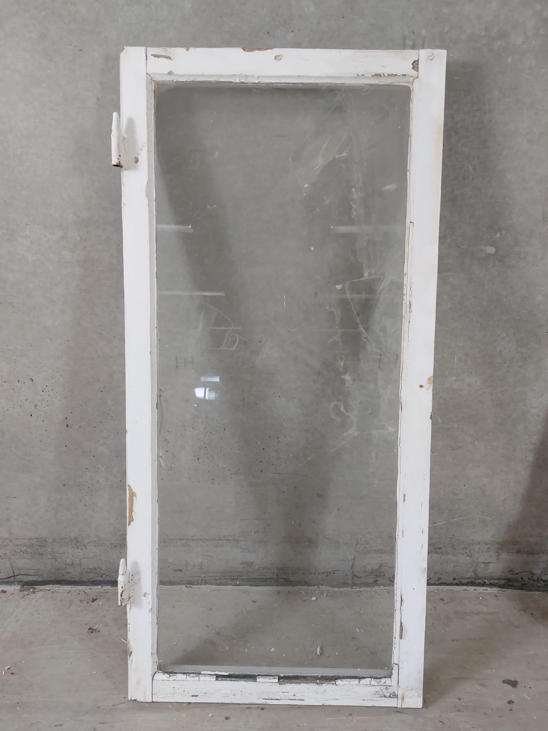 Vinduesfag med kittet rude V 57,5x123cm