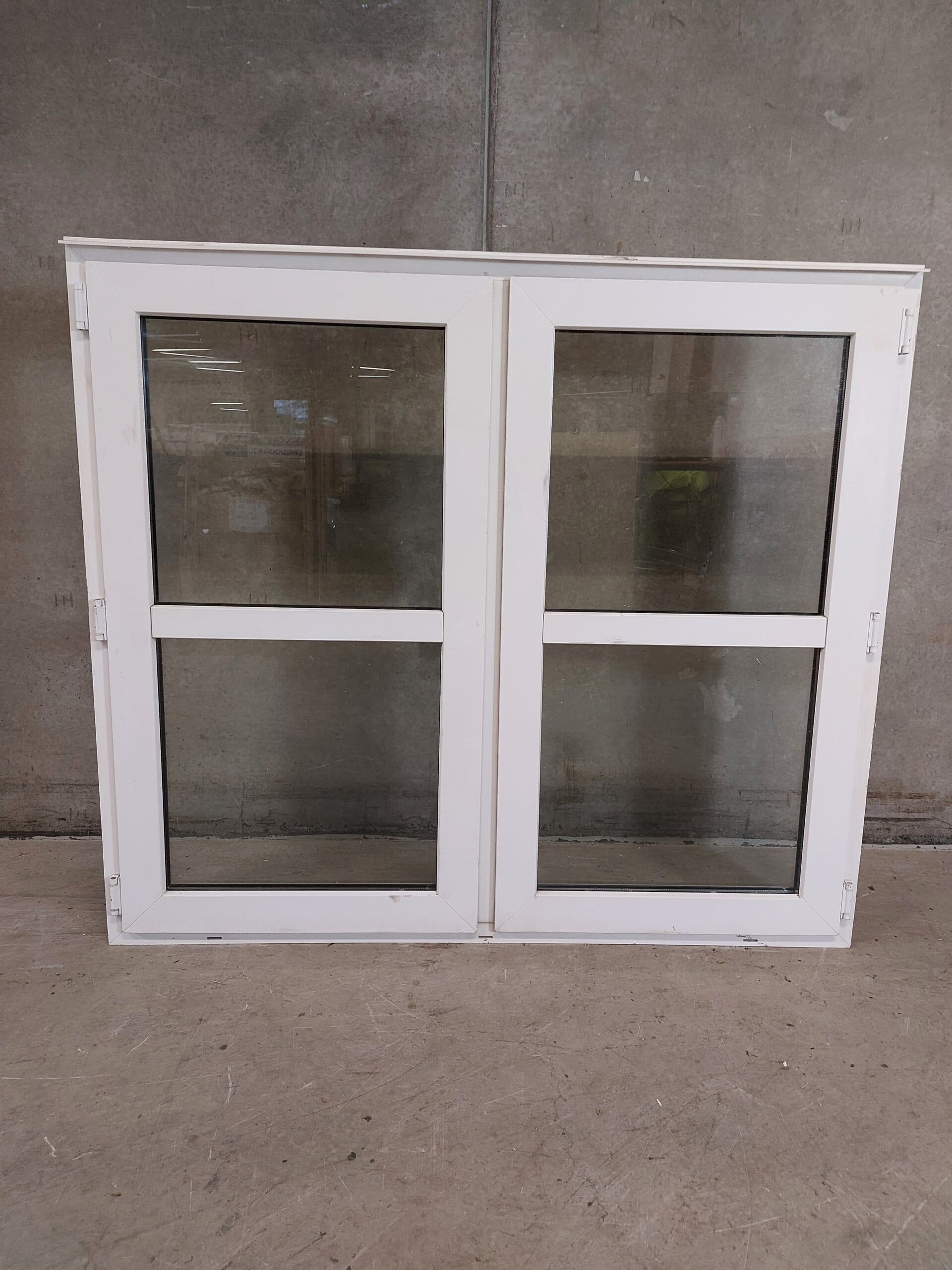 PVC vindue 148,8×130,8×11,5 cm. - 1