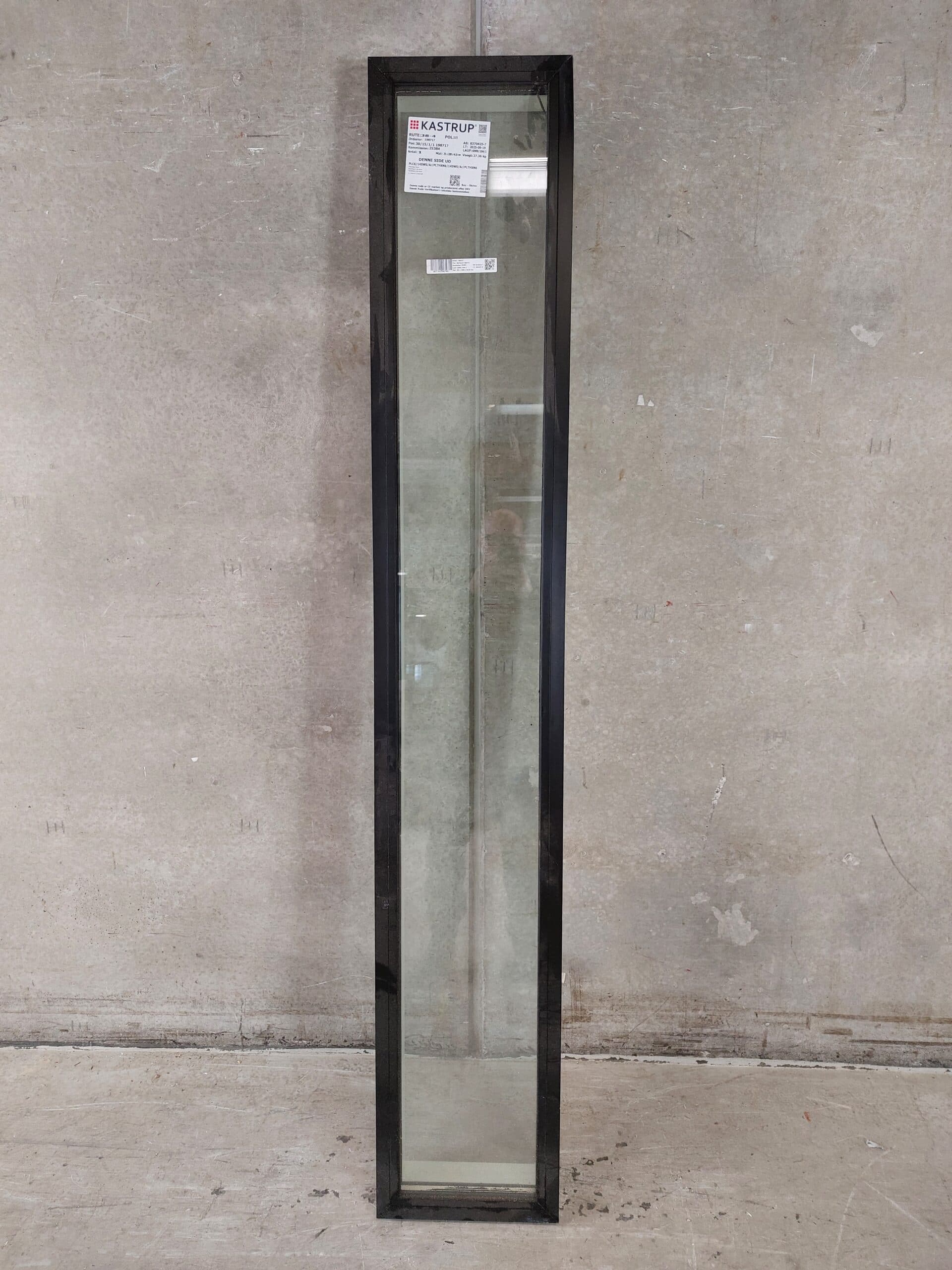 Fastkarmsvindue træ/alu 36×215,5×12 cm. - 1