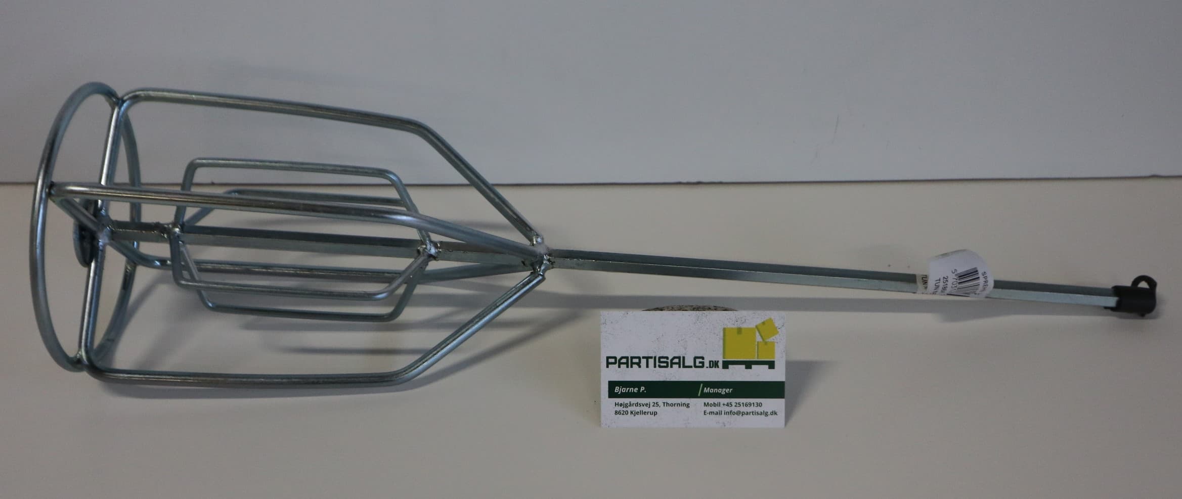 1stk Piskeris dobbelt Ø140mm lang model