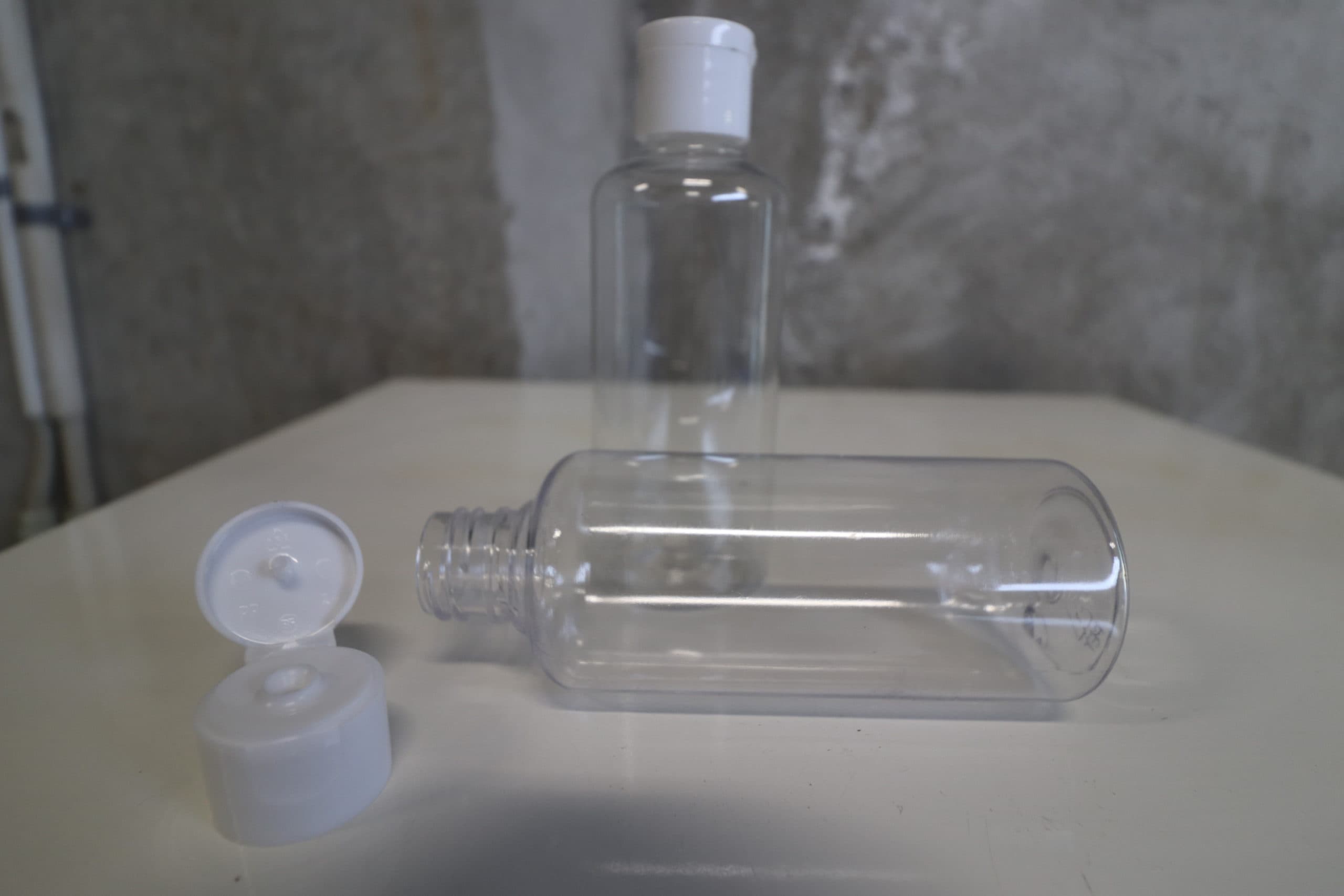 1kasse Rejseflasker 100ML 780stk incl. låg - 1