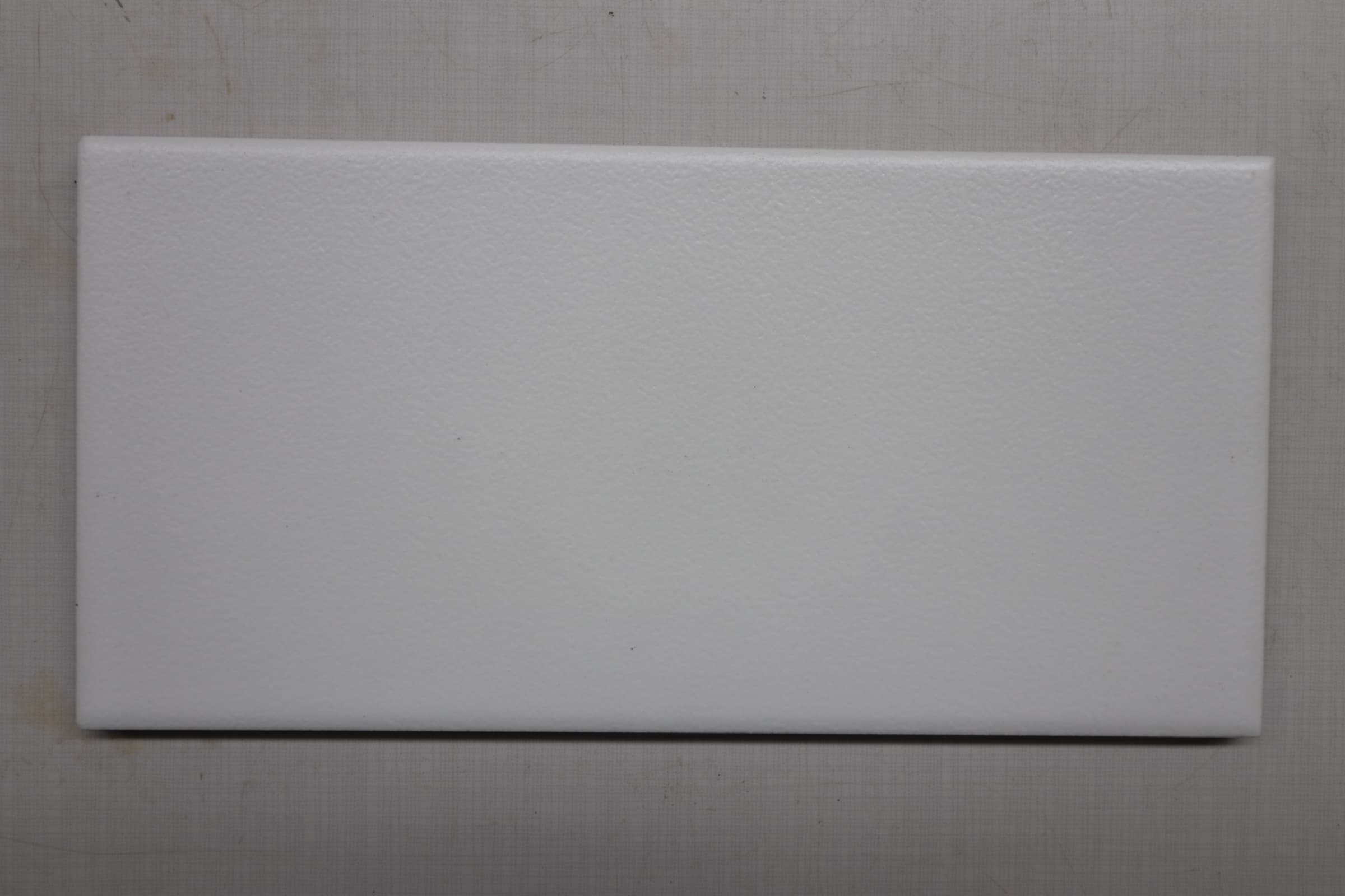 Gulvflise 10x20cm G4 Hvid. pris pr. m2