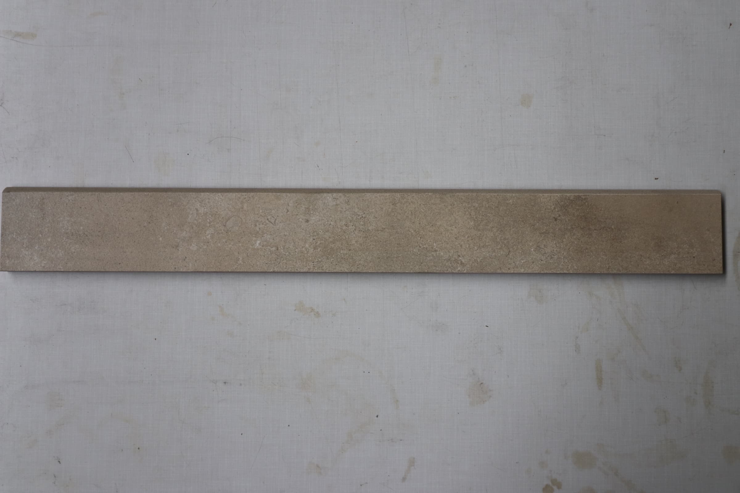 Keramisk kant flise Beige 7x60cm. pris pr. stk. - 1