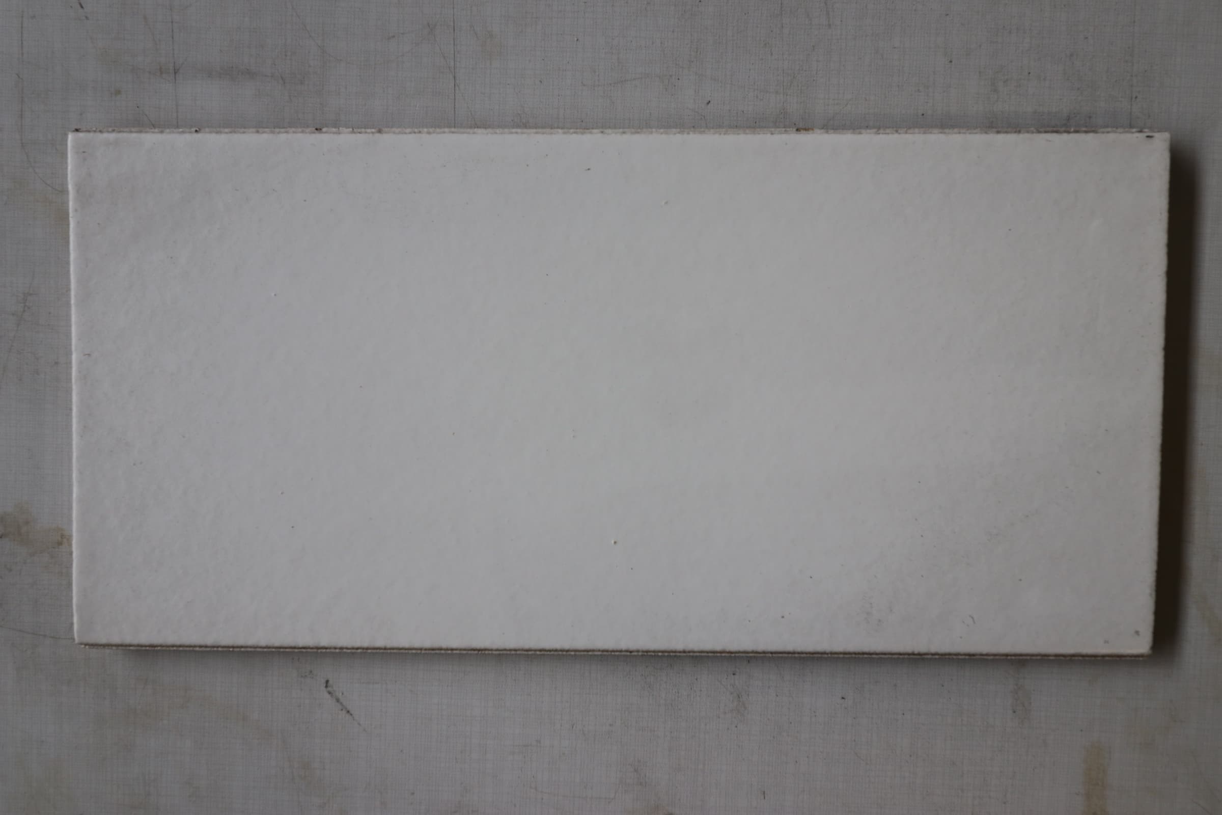 Væg/gulv Fliser Mat Hvid 11x24cm Pris pr m2 - 1