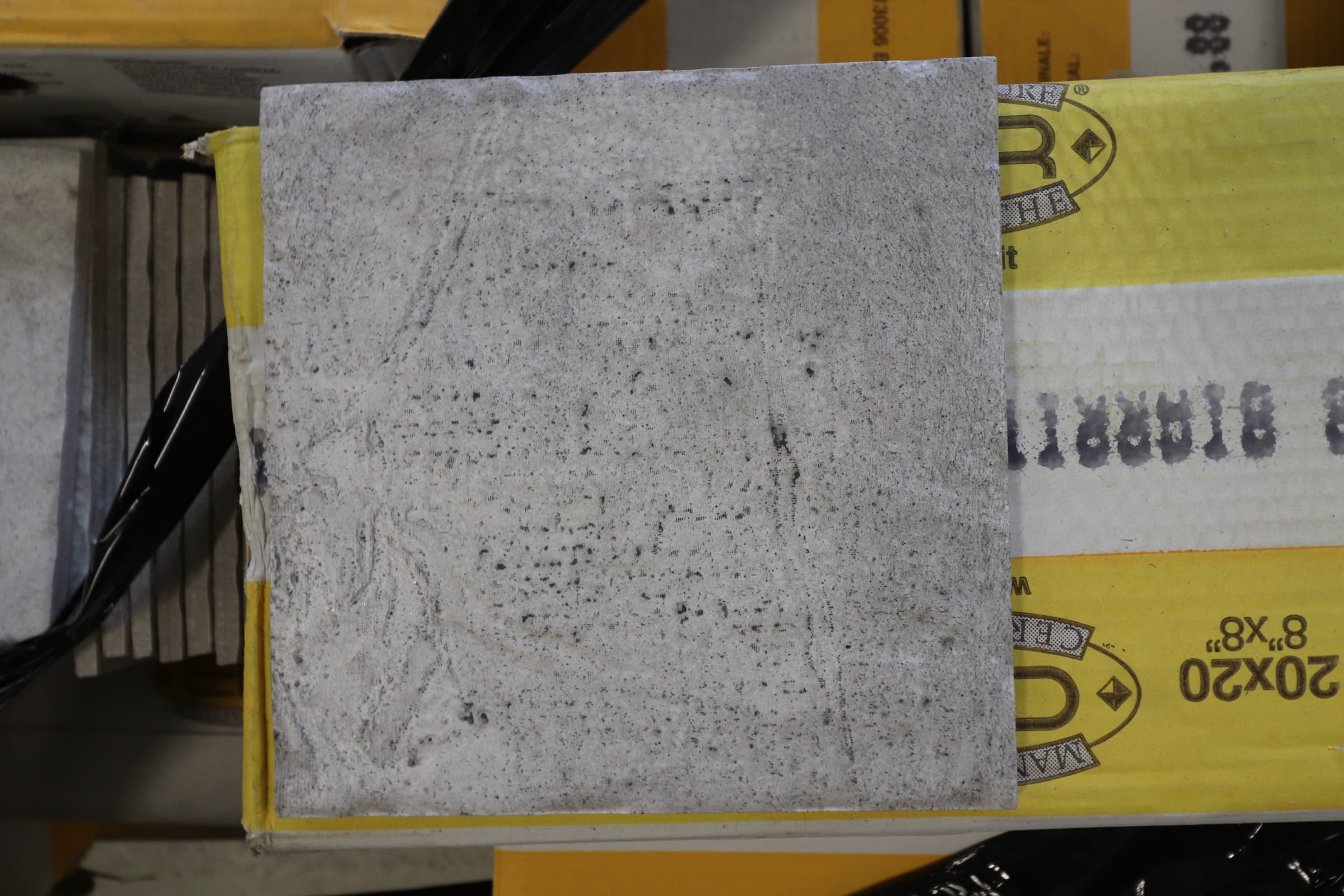 Glaseret flise 20x20cm grå. - 1