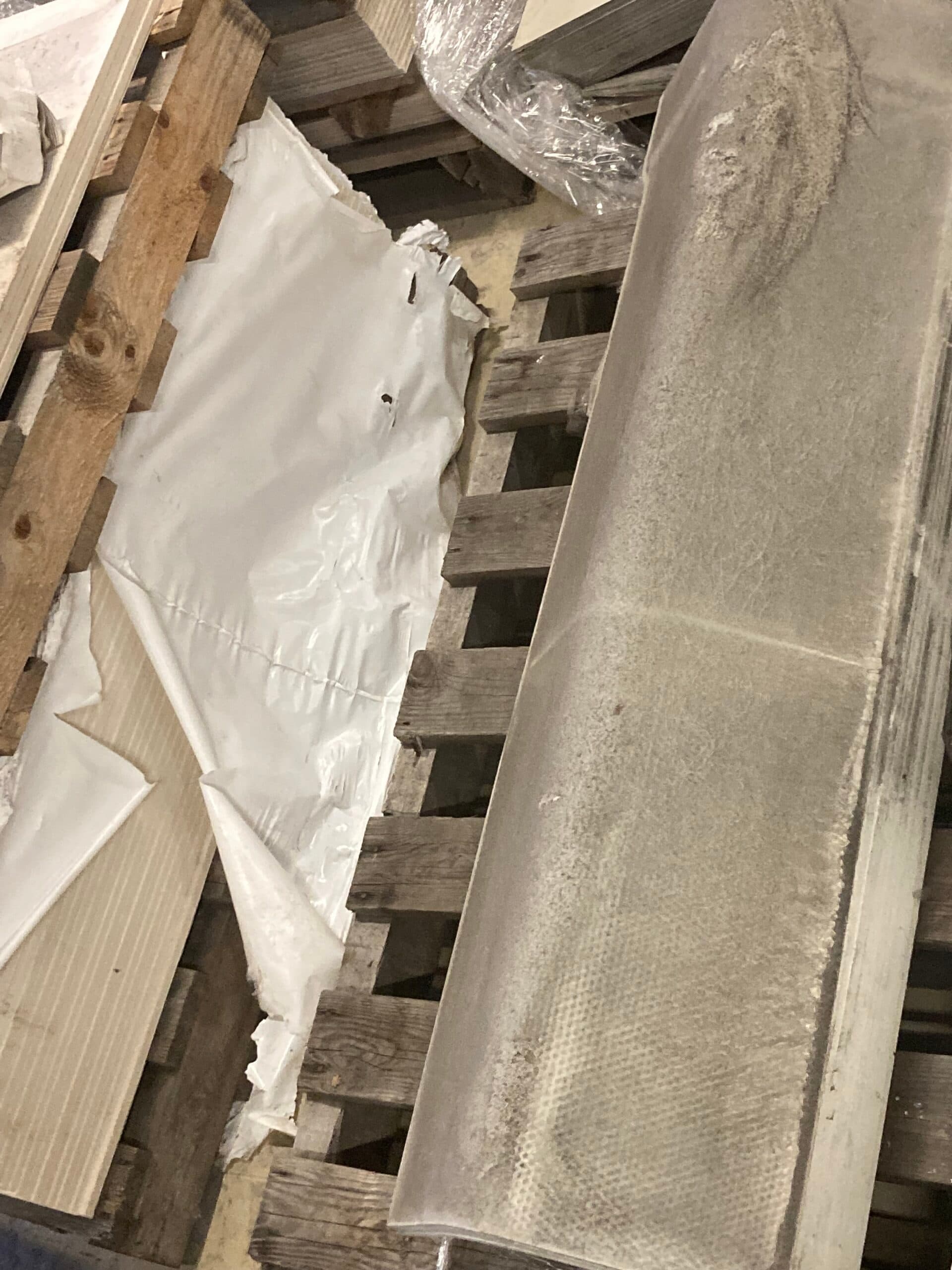 Vinkelrygning 40gr. Lys grå. - 1