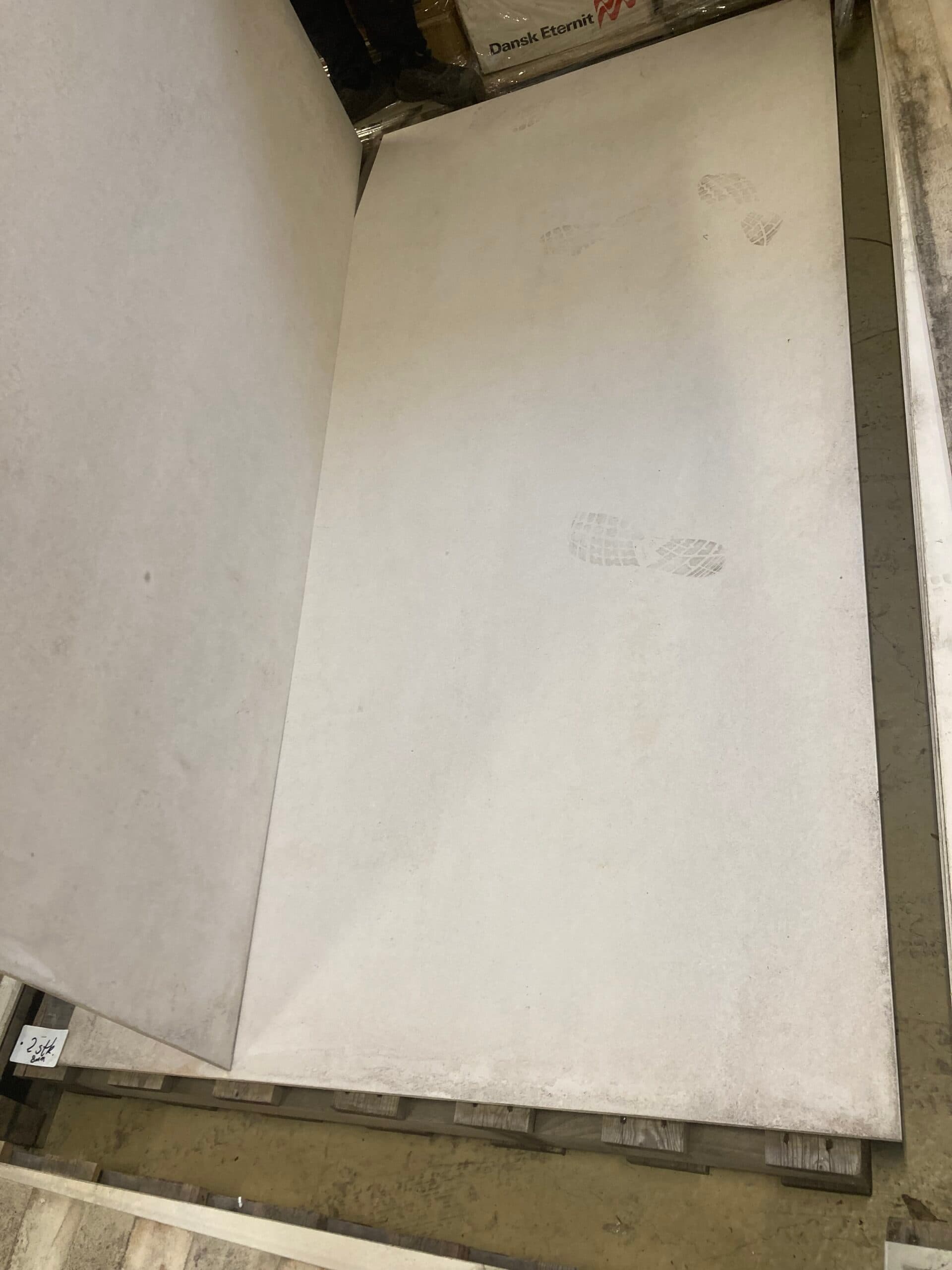 Cembrit Facadeplade Lys 120x250cm 8mm. - 1