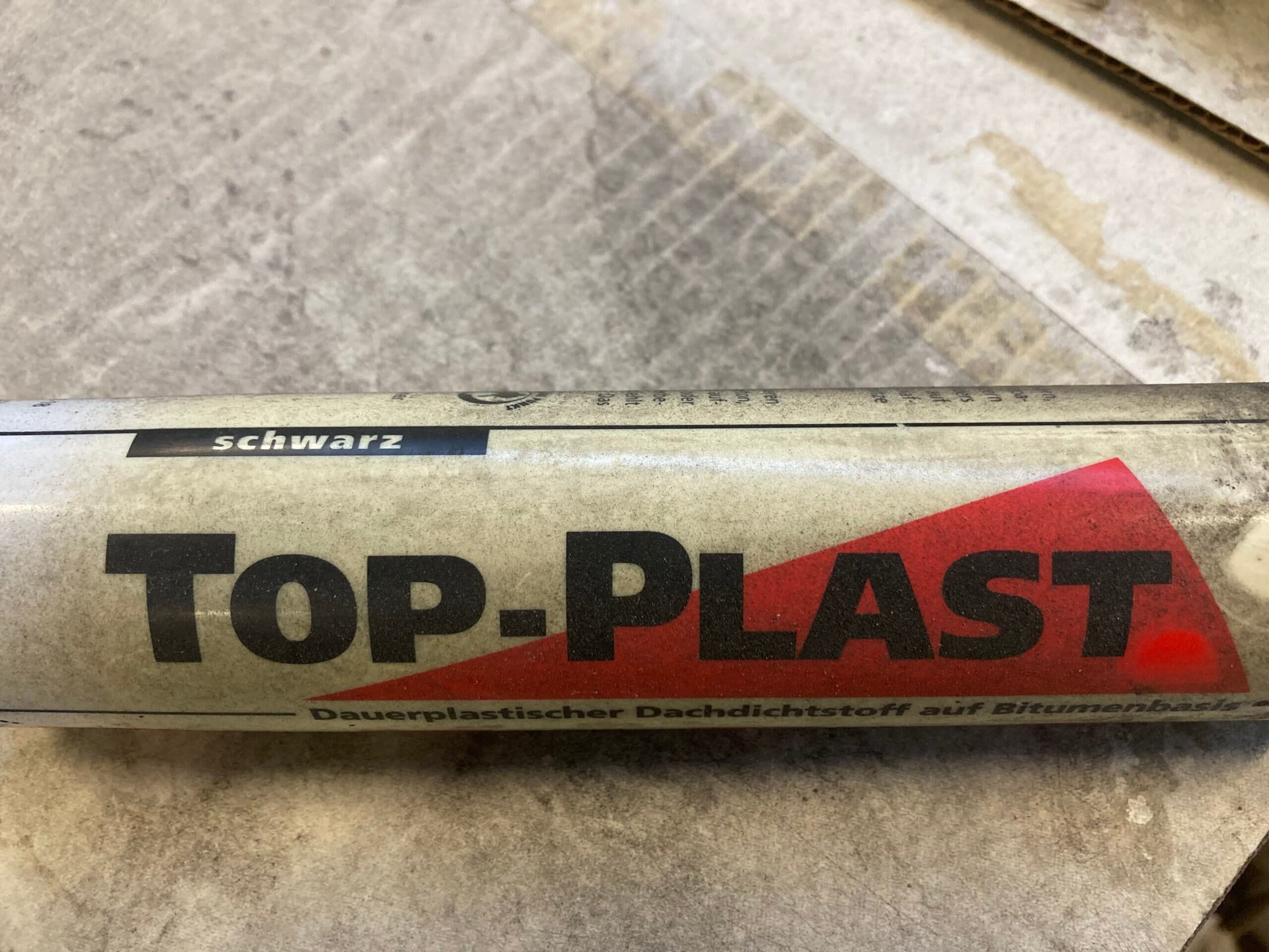 TOP-PLAST tætningsmasse 310ml Sort - 1