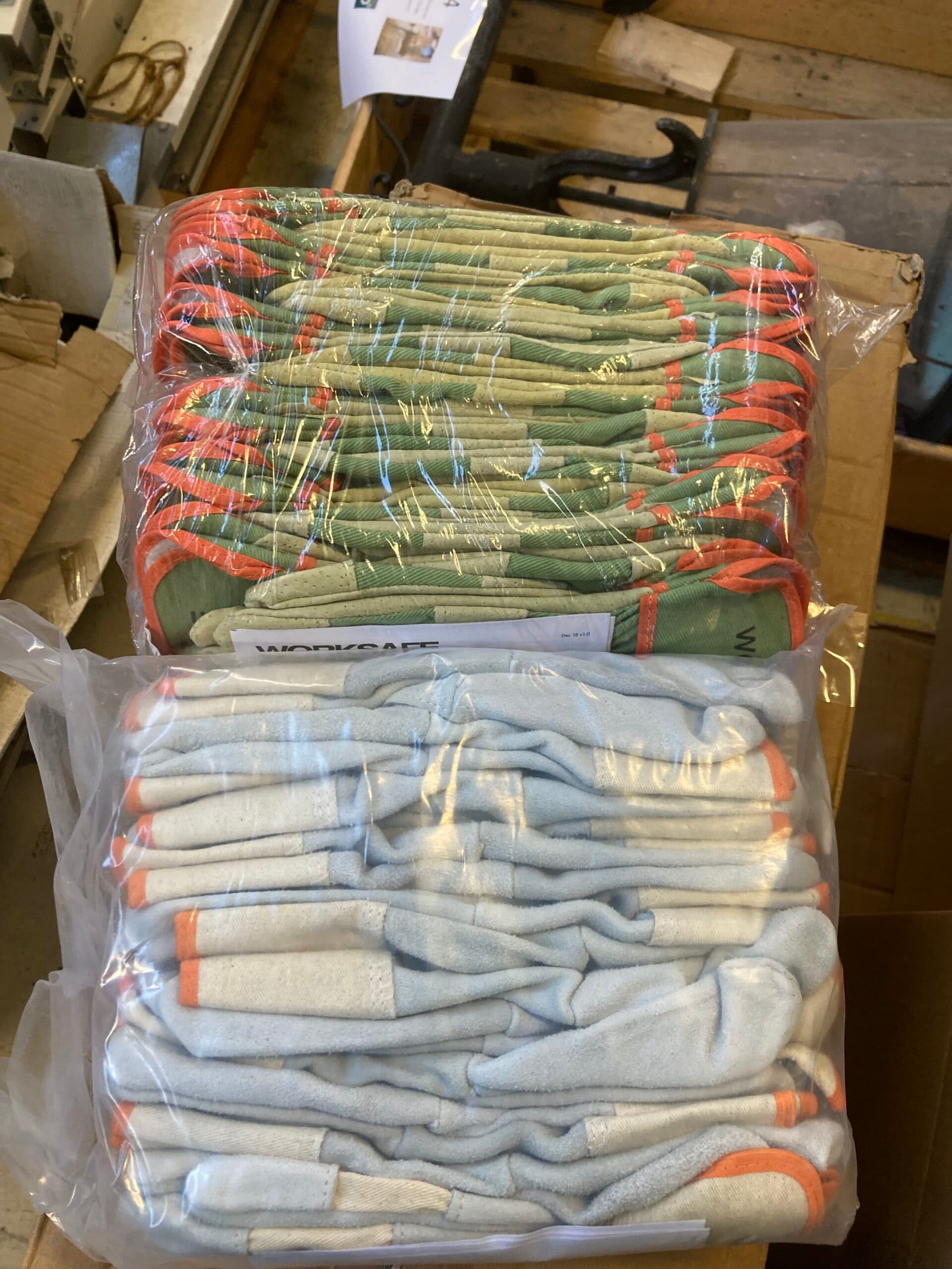 WORKSAFE H17-432 arbejdshandsker i Svinelæder. - 1