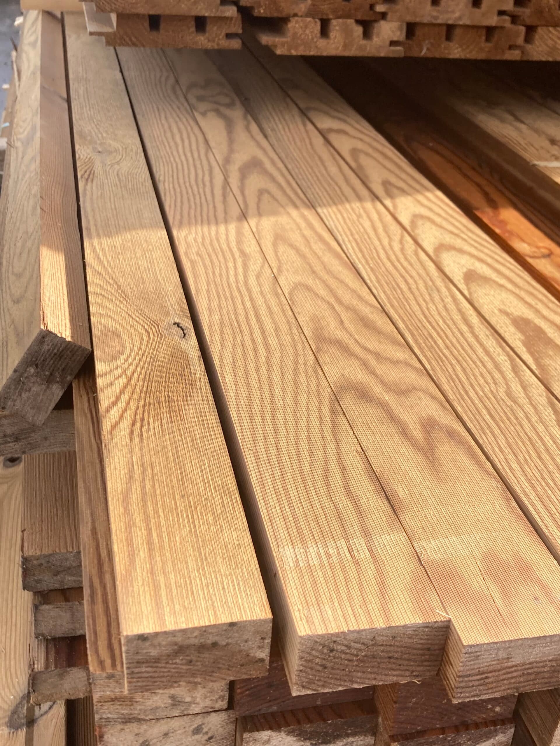 Thermotræ fyr Paintcut facadeliste 32x55mm. m/lige hjørner - 1