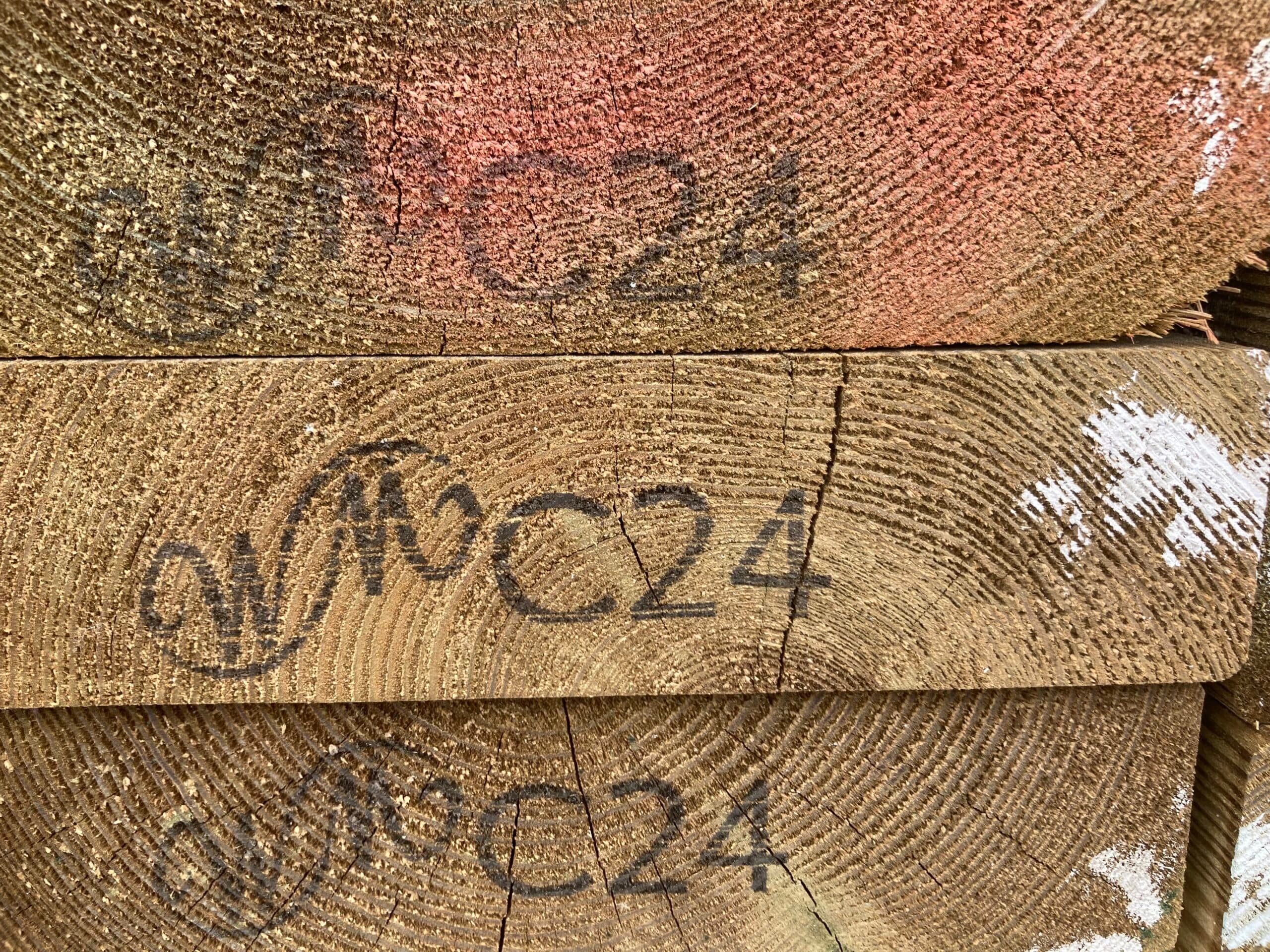 Trykimprægneret Reglar 45x170mm Høvlet. C24 - 1