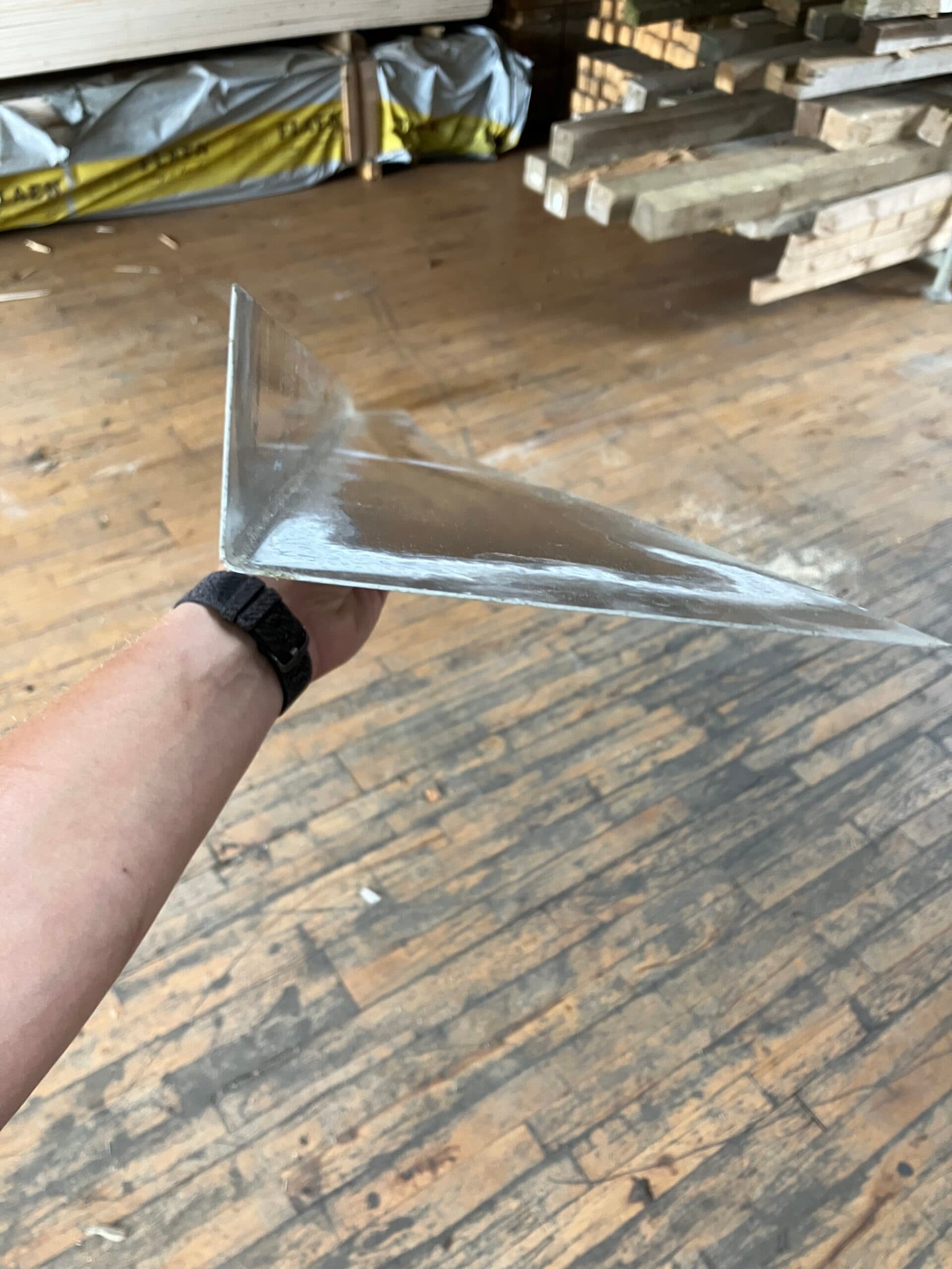 Vinkel profil i Zink 90 grader - 1