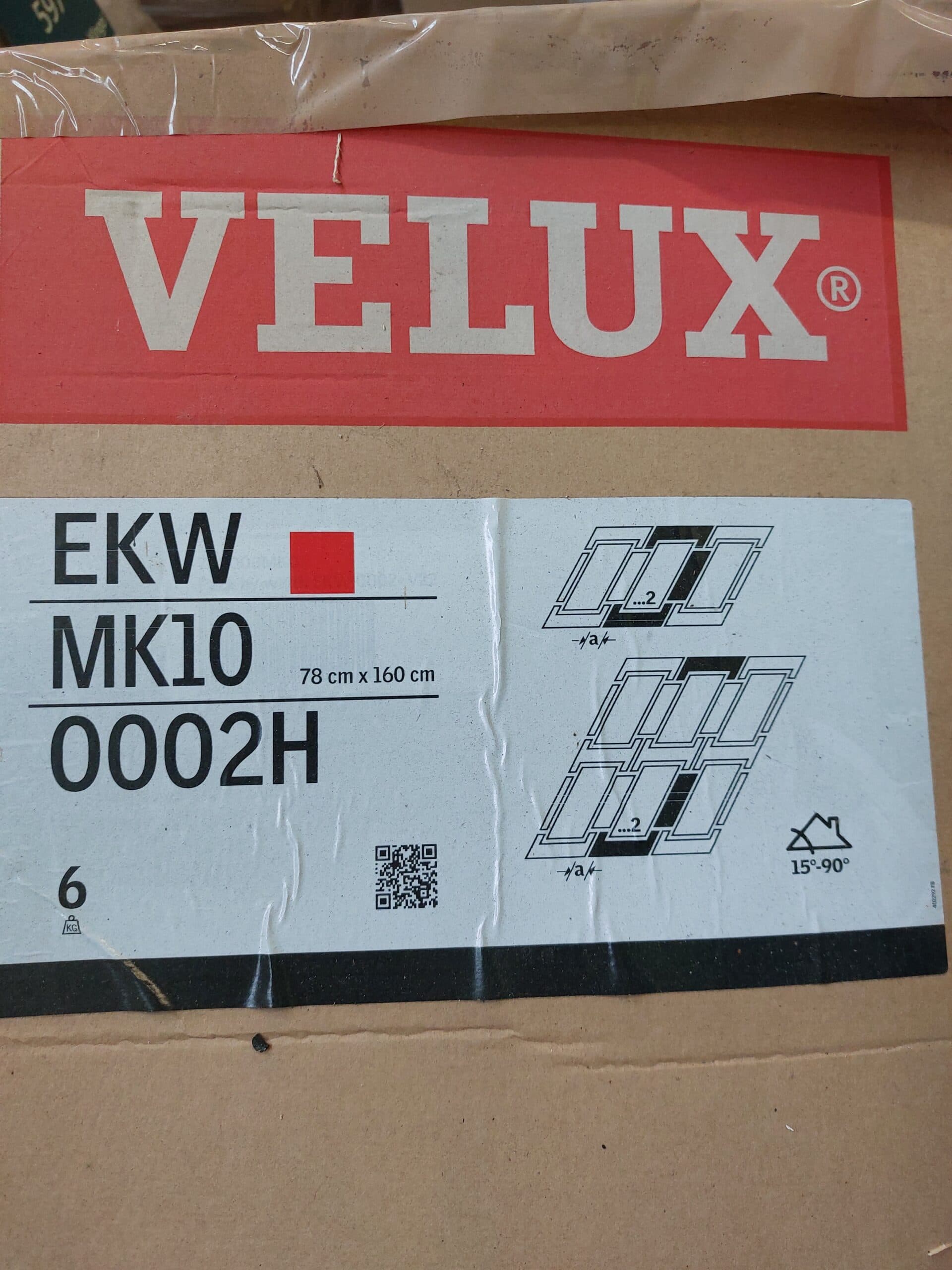 VELUX EKW MK10 0002H inddækning - 1