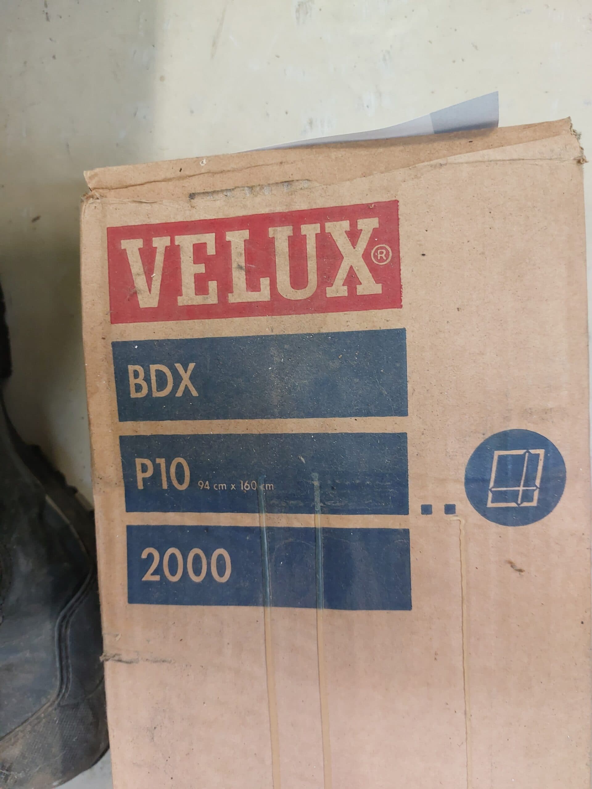 VELUX BDX P10 2000 isoleringssæt 94x160cm - 1