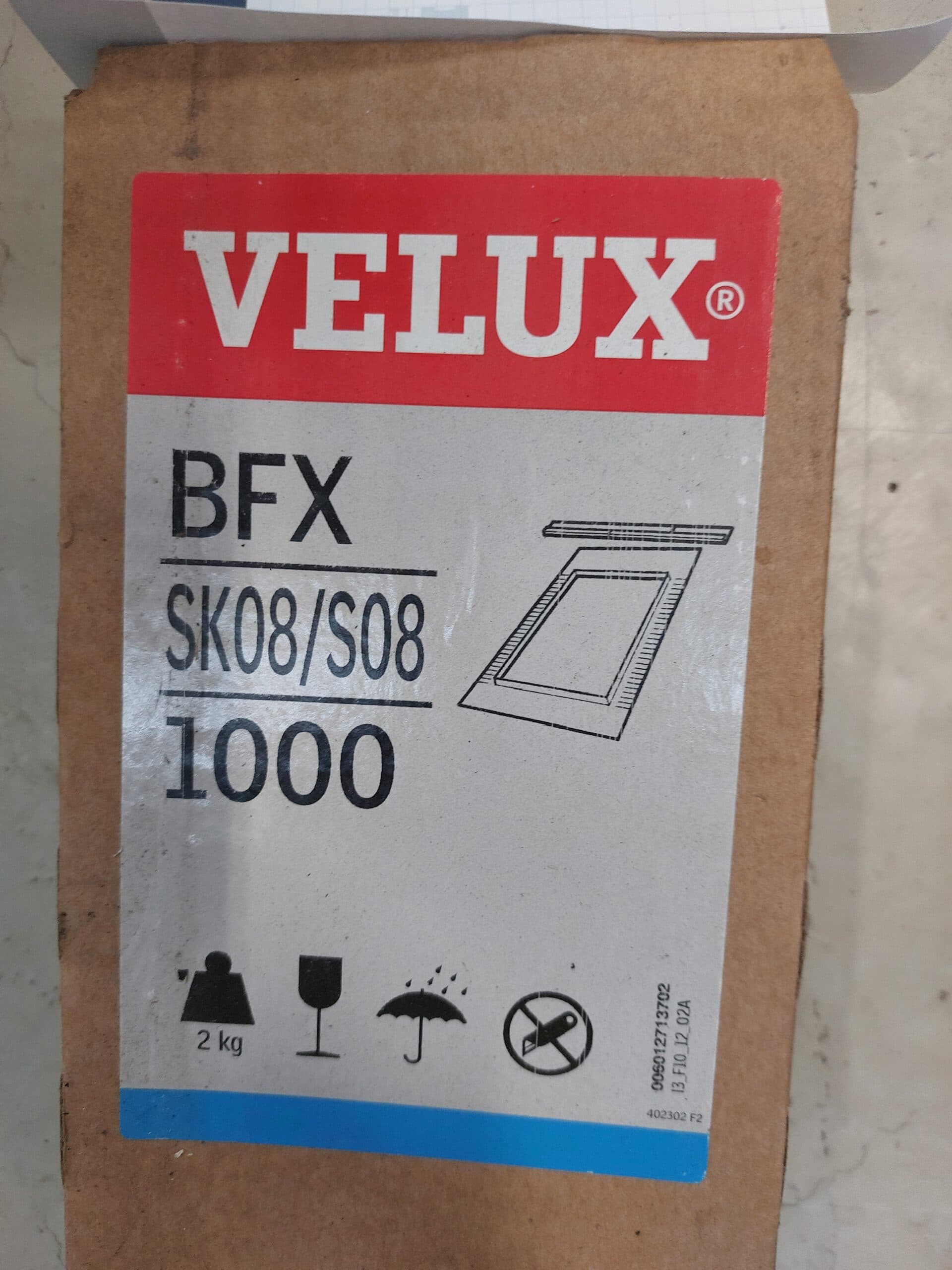 VELUX BFX SK08/S08 1000 Undertagskrave - 1