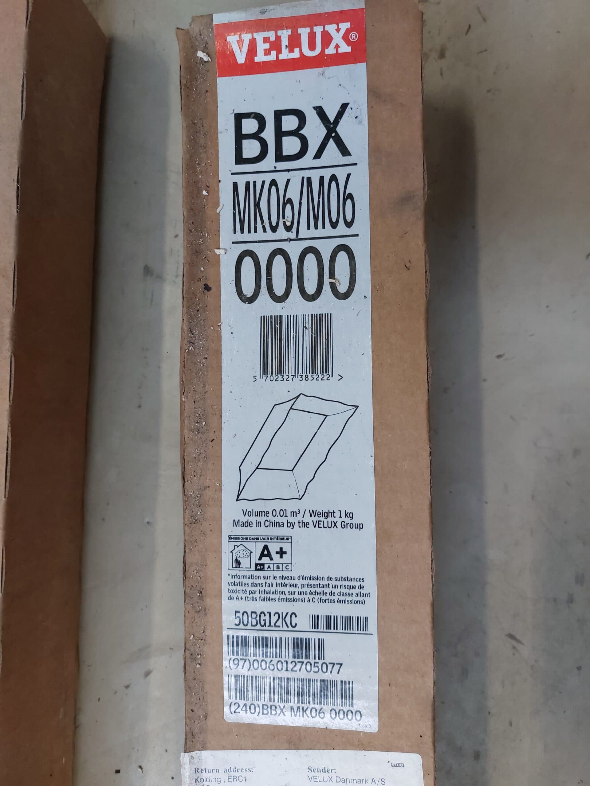VELUX BBX MK06/M06 0000 dampspærer 78x118cm - 1