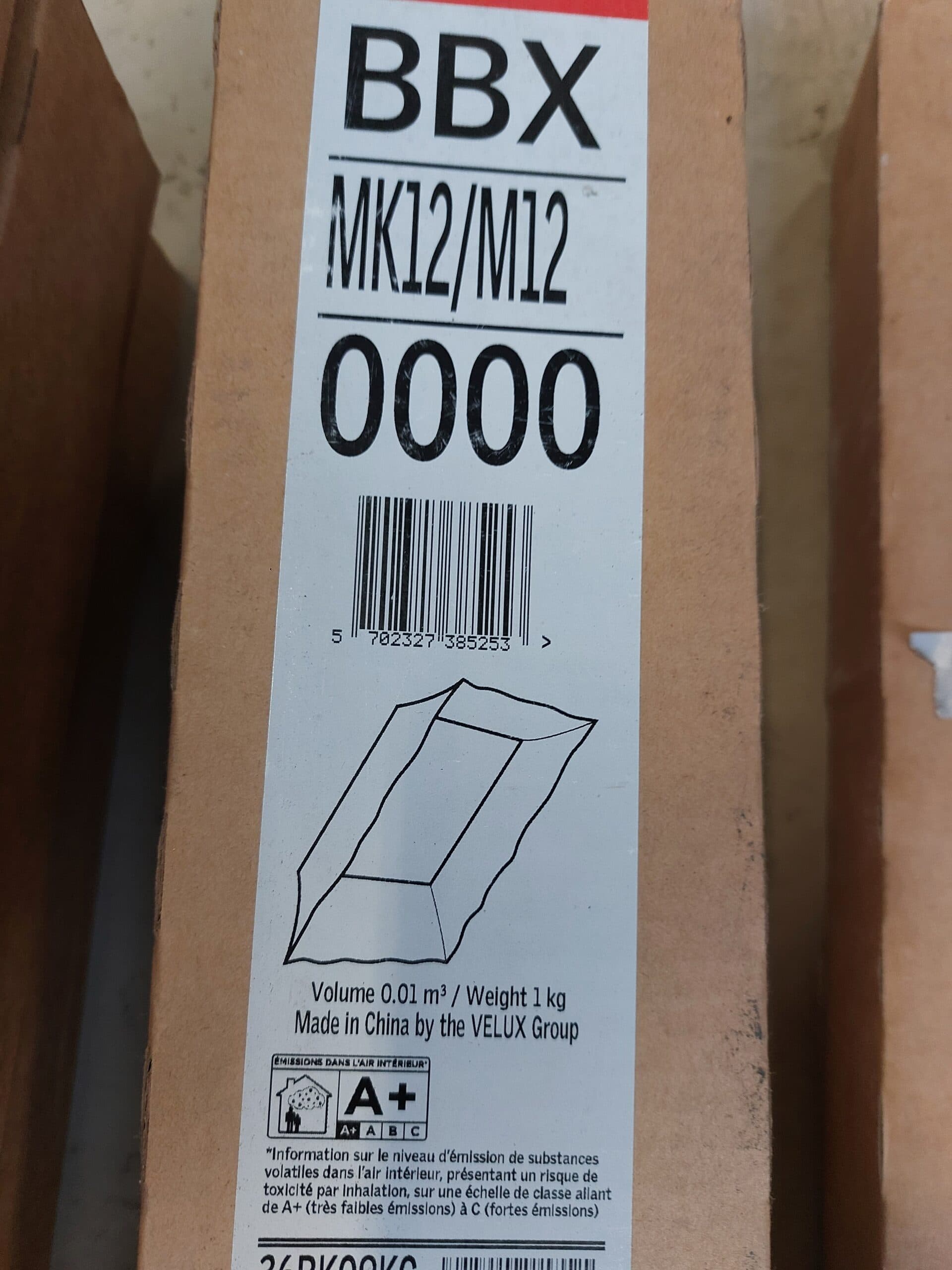 VELUX BBX MK12/M12 0000 78x180cm - 1