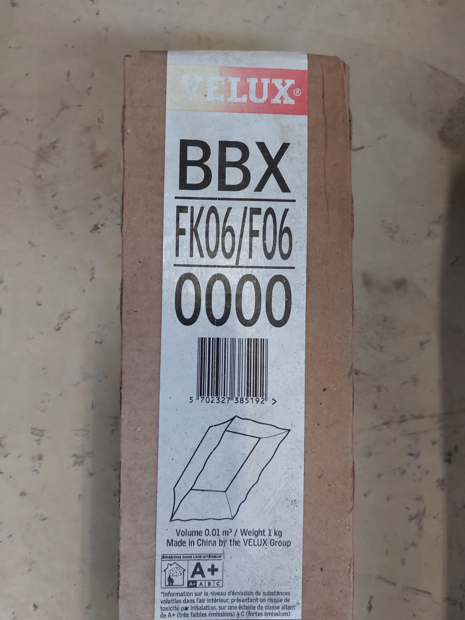 VELUX BBX FK06/F06 0000 dampspærer 66x118cm - 1