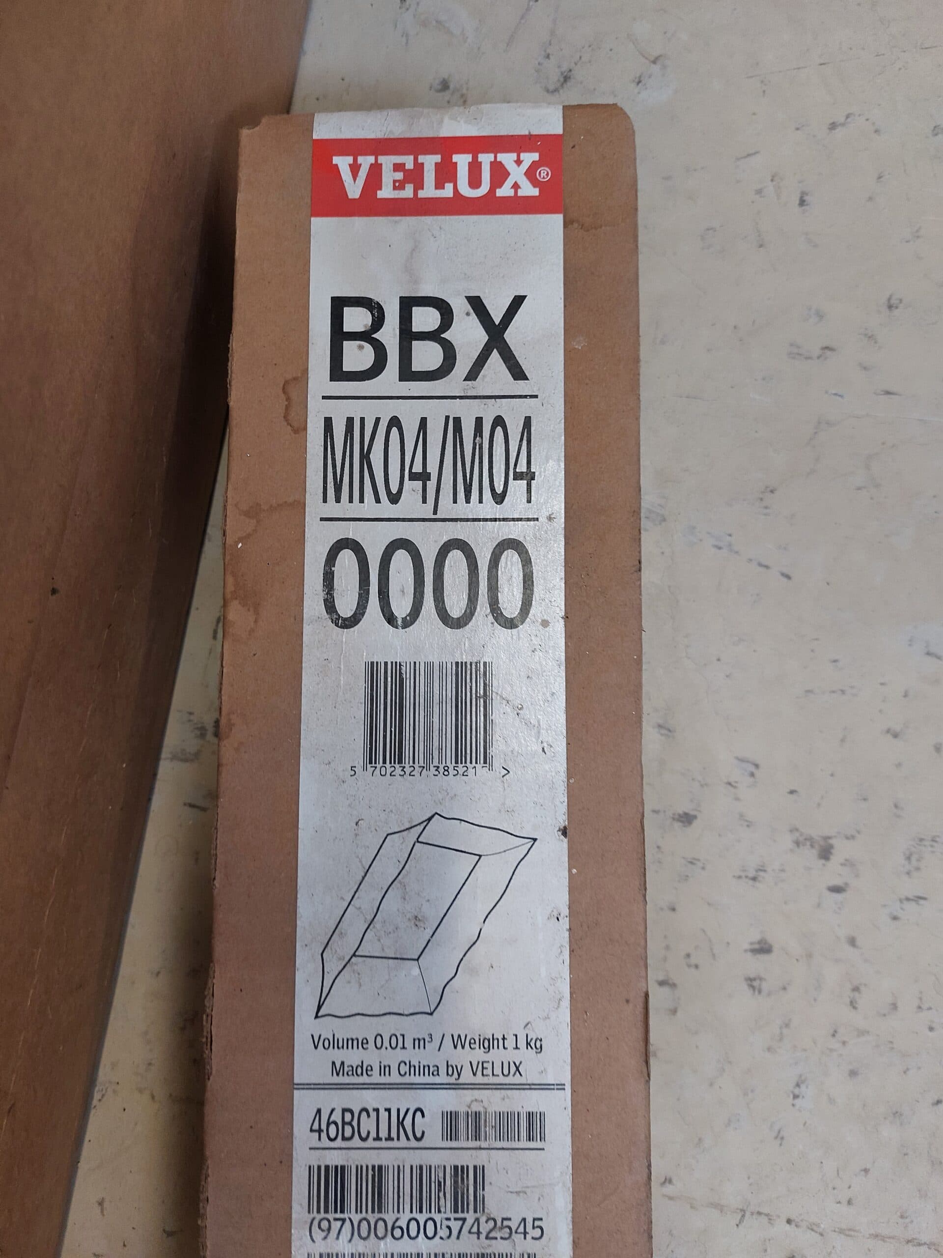 VELUX BBX MK04/M04 0000 dampspærer 78x98cm - 1