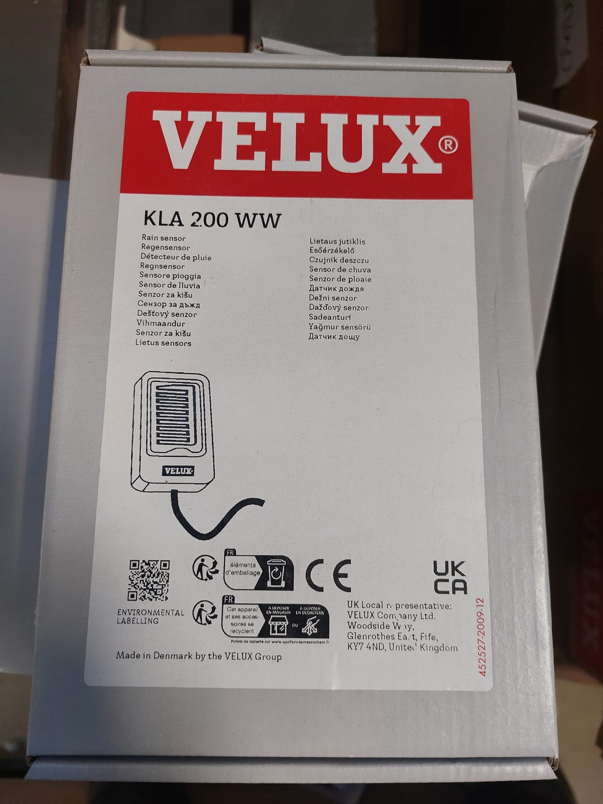 VELUX regnsensor KLA 200 WW - 1