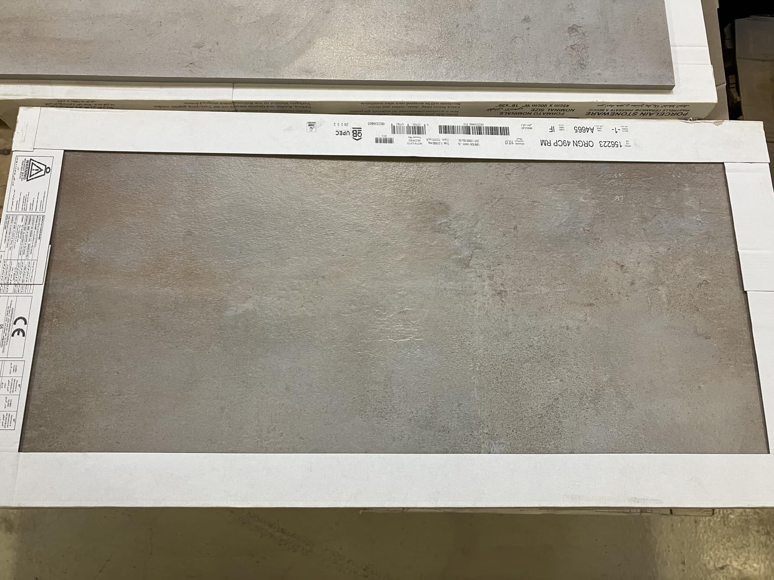 Uglaseret keramisk klinke til gulv og væg. 45×90 cm - 1