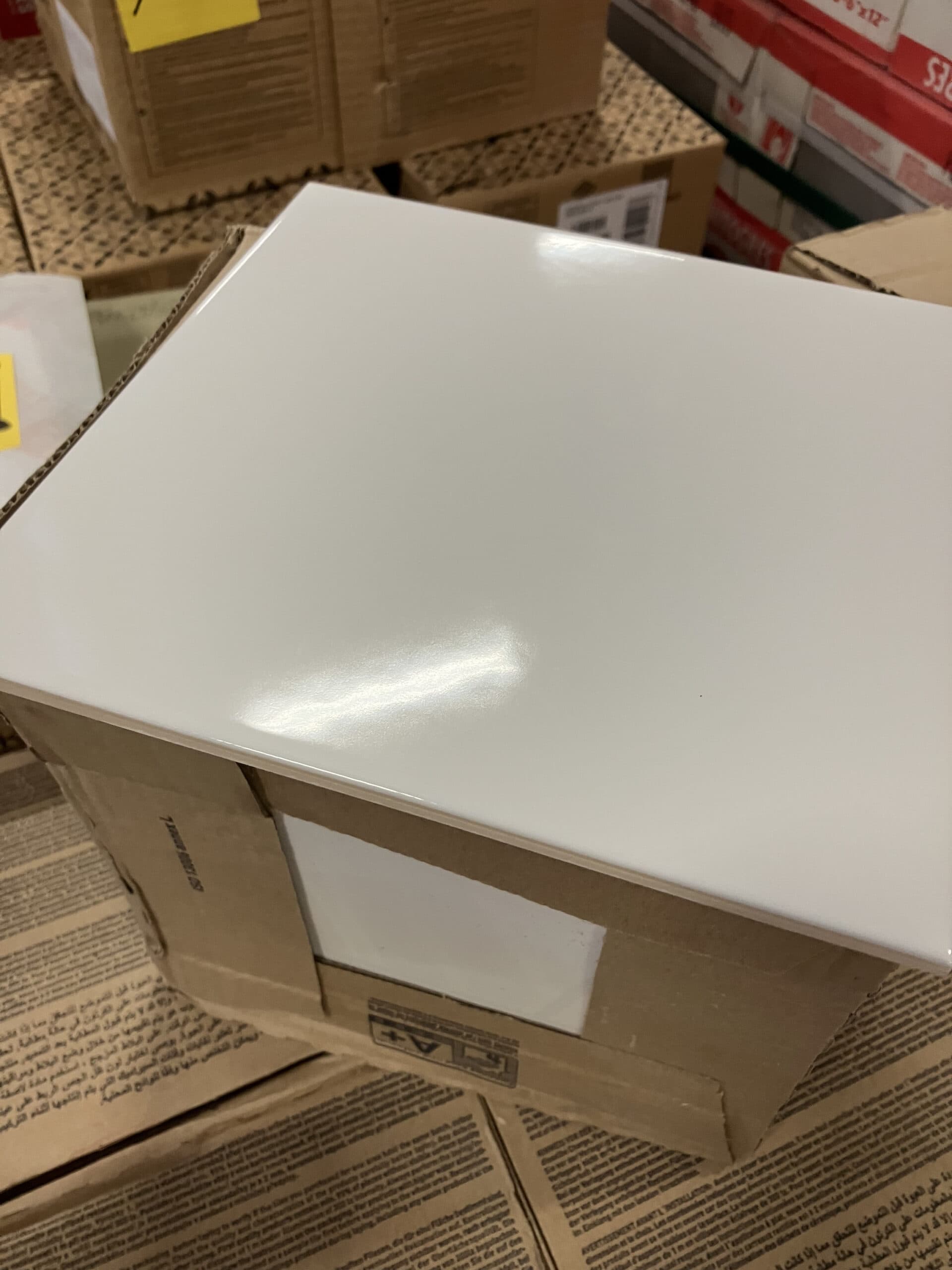 Glaseret keramisk klinke til væg 20×20 cm. - 1