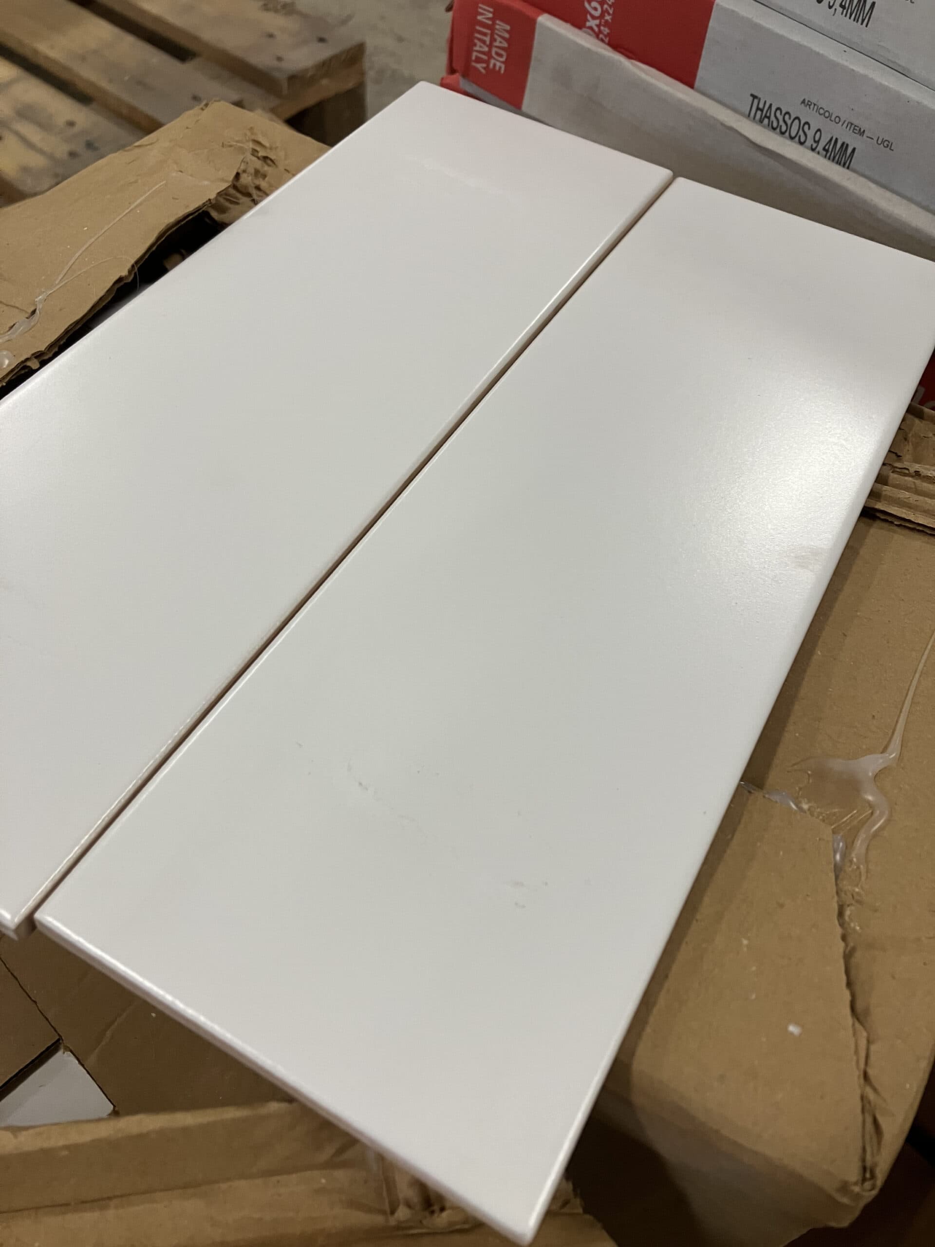 Glaseret keramisk klinke til væg 10×30 cm. - 1