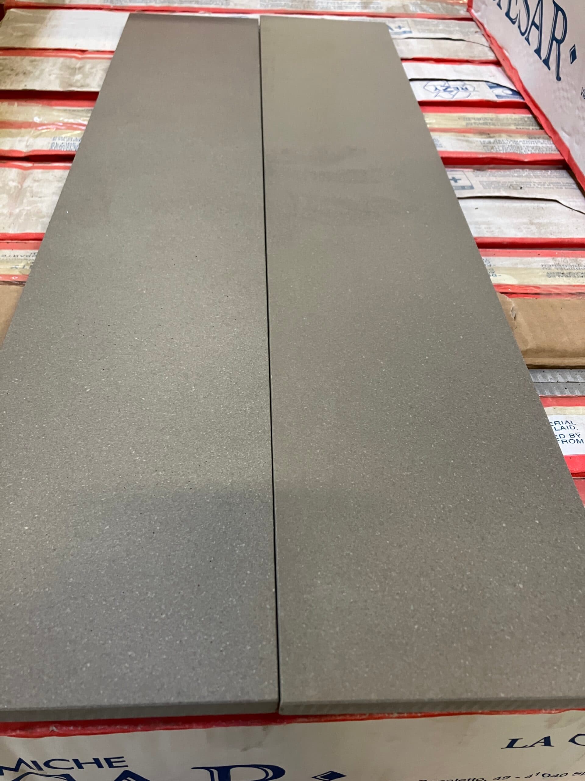 Uglaseret keramisk klinke til gulv og væg. 12×60 cm. - 1