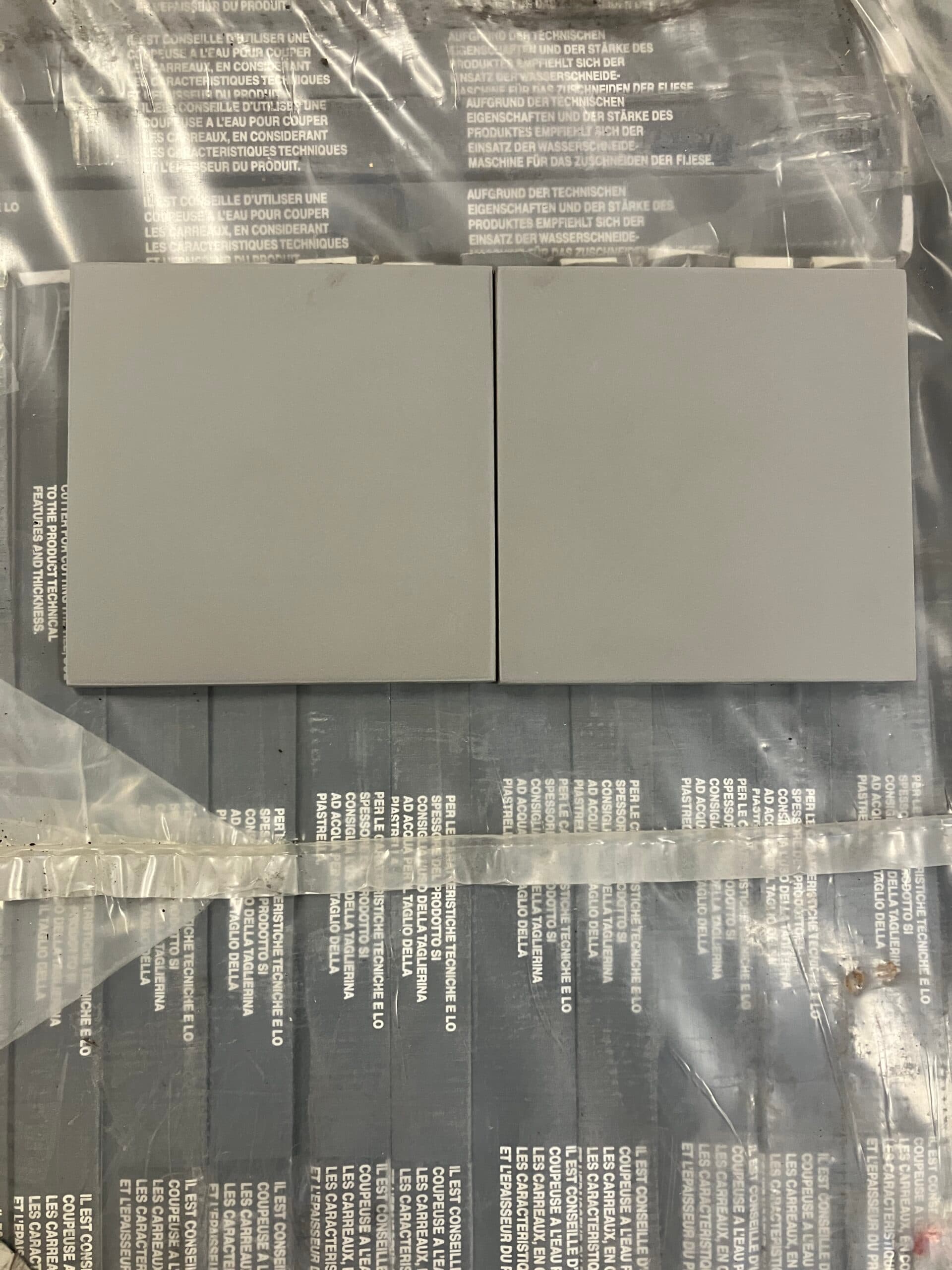 Uglaseret keramisk klinke til gulv og væg. 15×15 cm. - 1