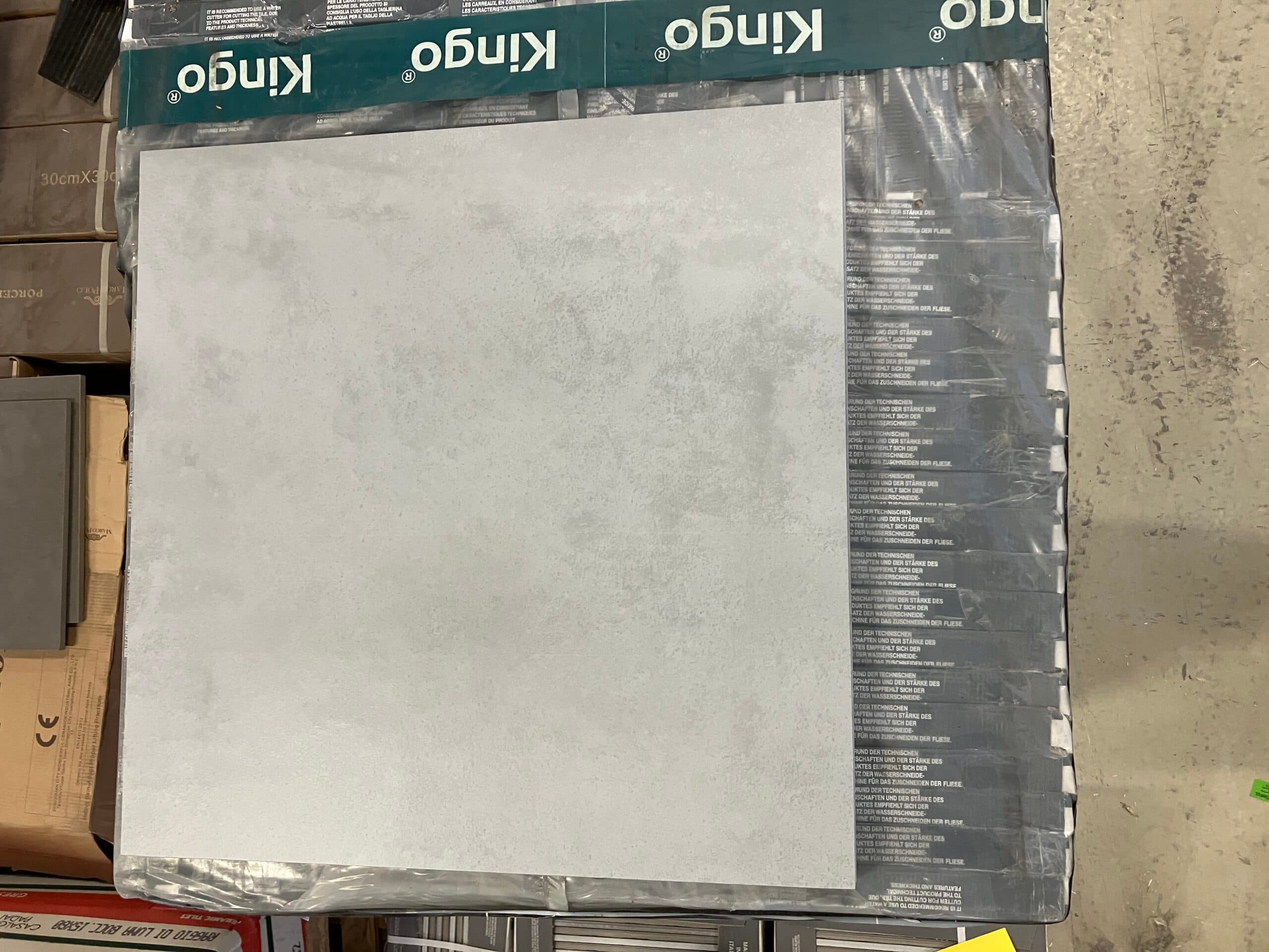 Uglaseret keramisk klinke til gulv og væg. 60×60 cm. - 1