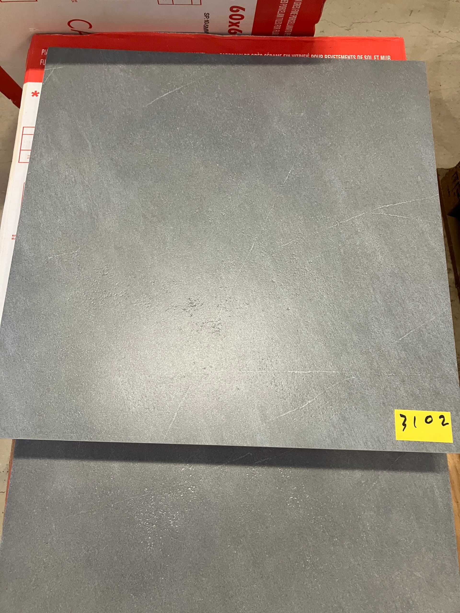 Uglaseret keramisk klinke til gulv og væg. 60×60 cm. - 1