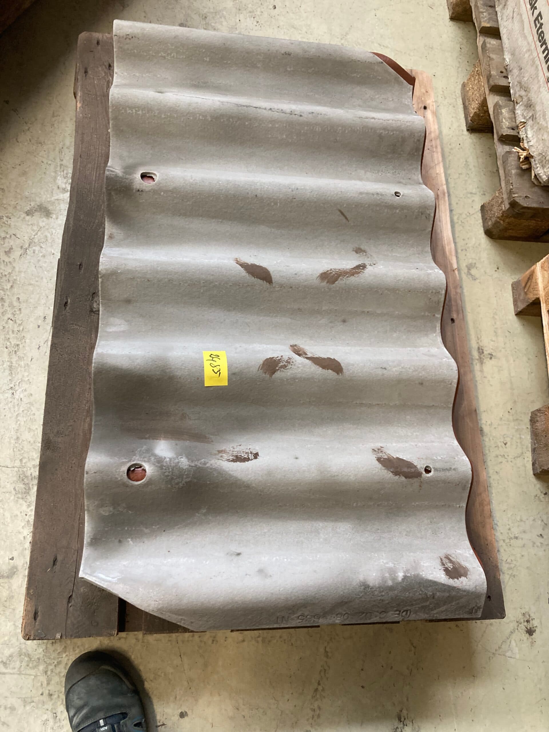 B7 Eternitplade lys grå 1100x610mm HJ/HU - 1