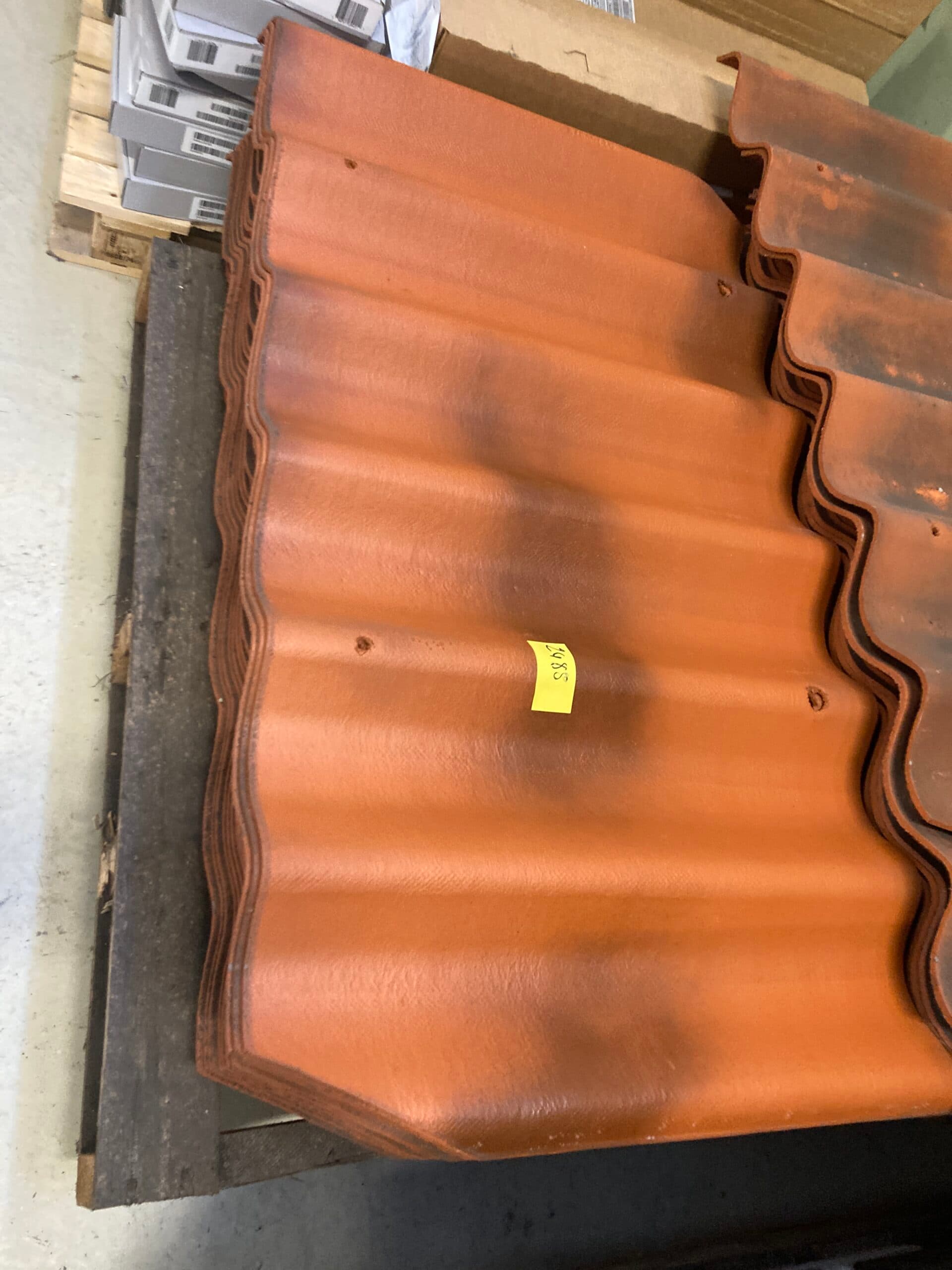 B7 Eternitplade teglrød 1100x610mm. HJ/HU - 1