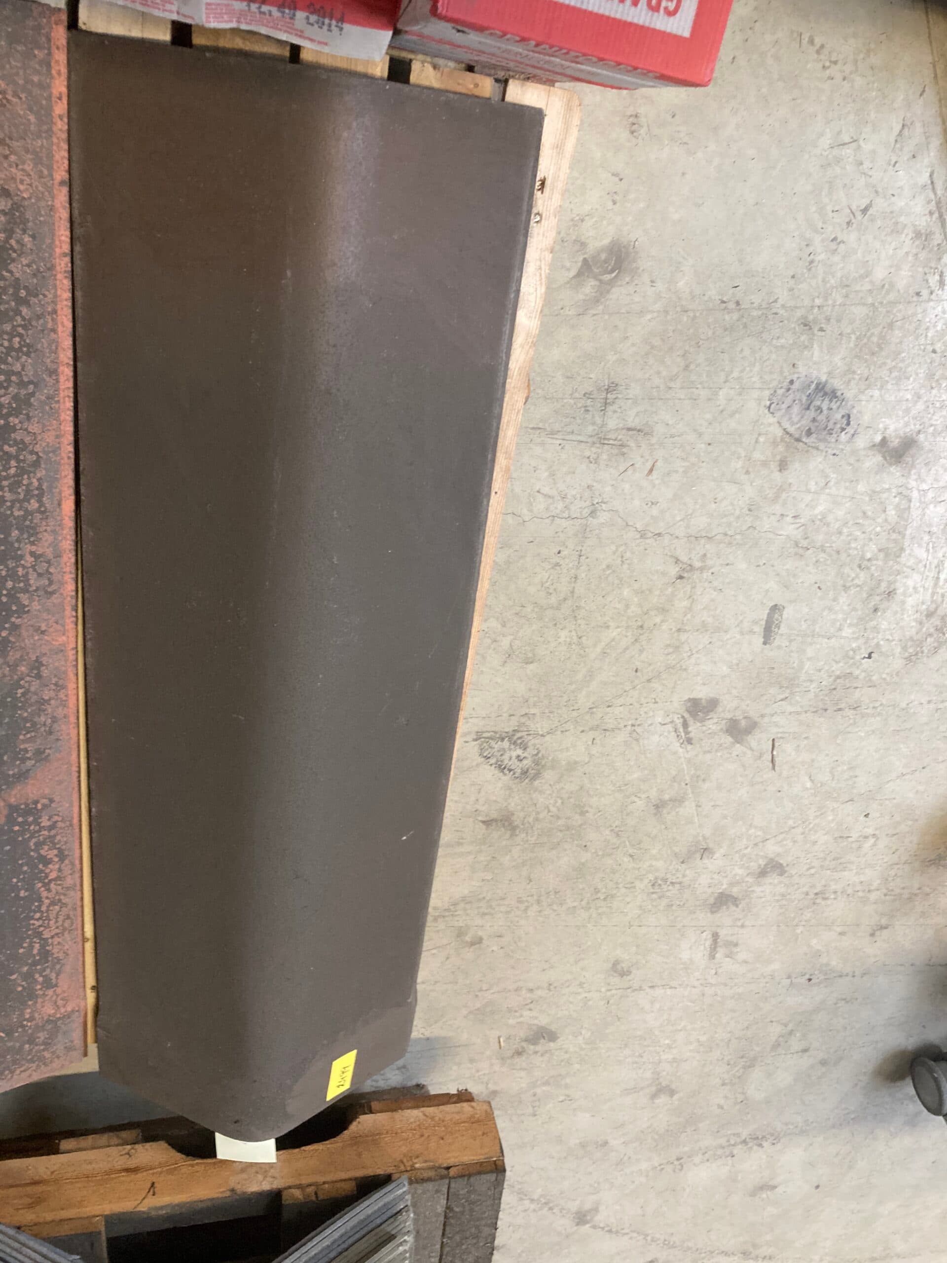 Rygnings plade, eternit, brun 24x24x119,5cm 30-32,5° - 1