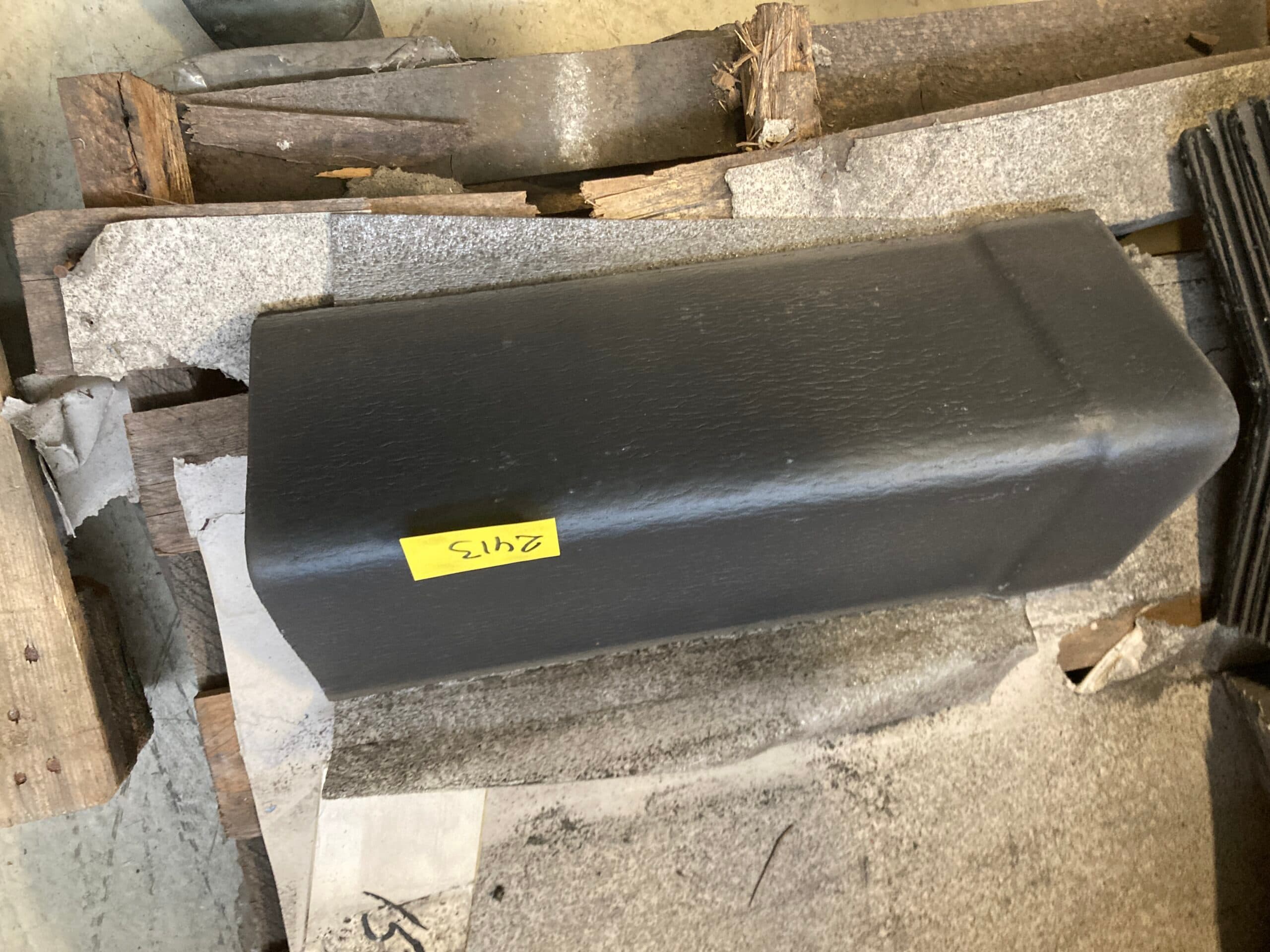 Vinkel plade, eternit 17x17x49cm 50-52,5° - 1