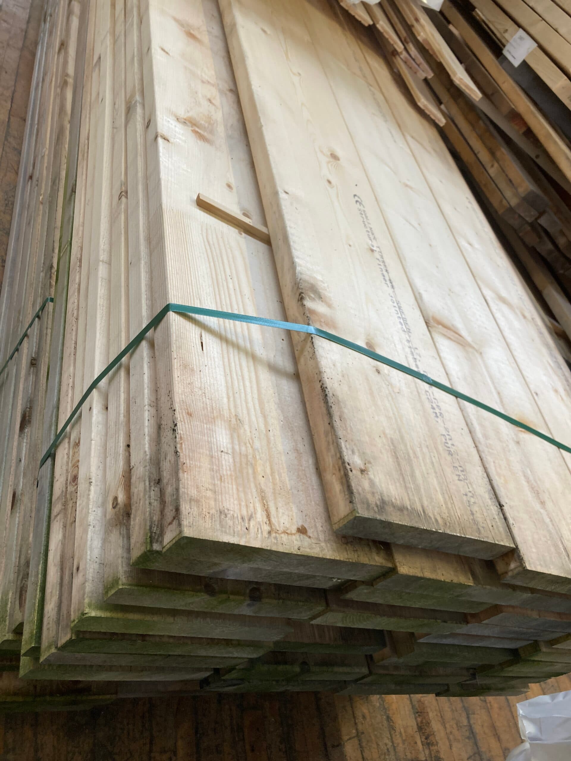 C24 spærtræ 45x295mm. 55,00kr/Lbm. - 1