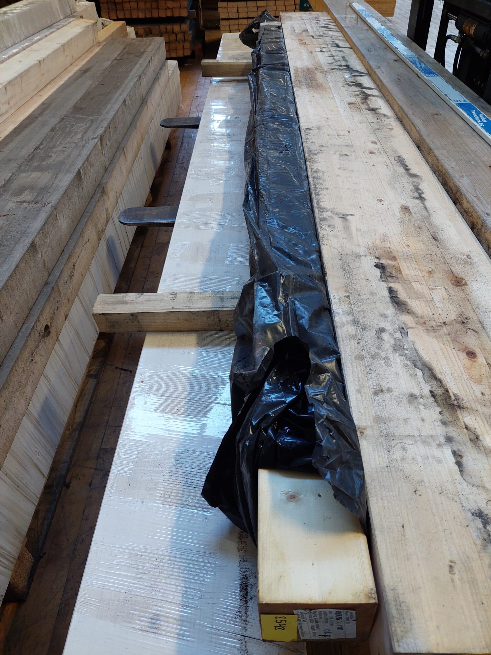 Limtræsbjælke/stolpe 2979x115x115mm - 1