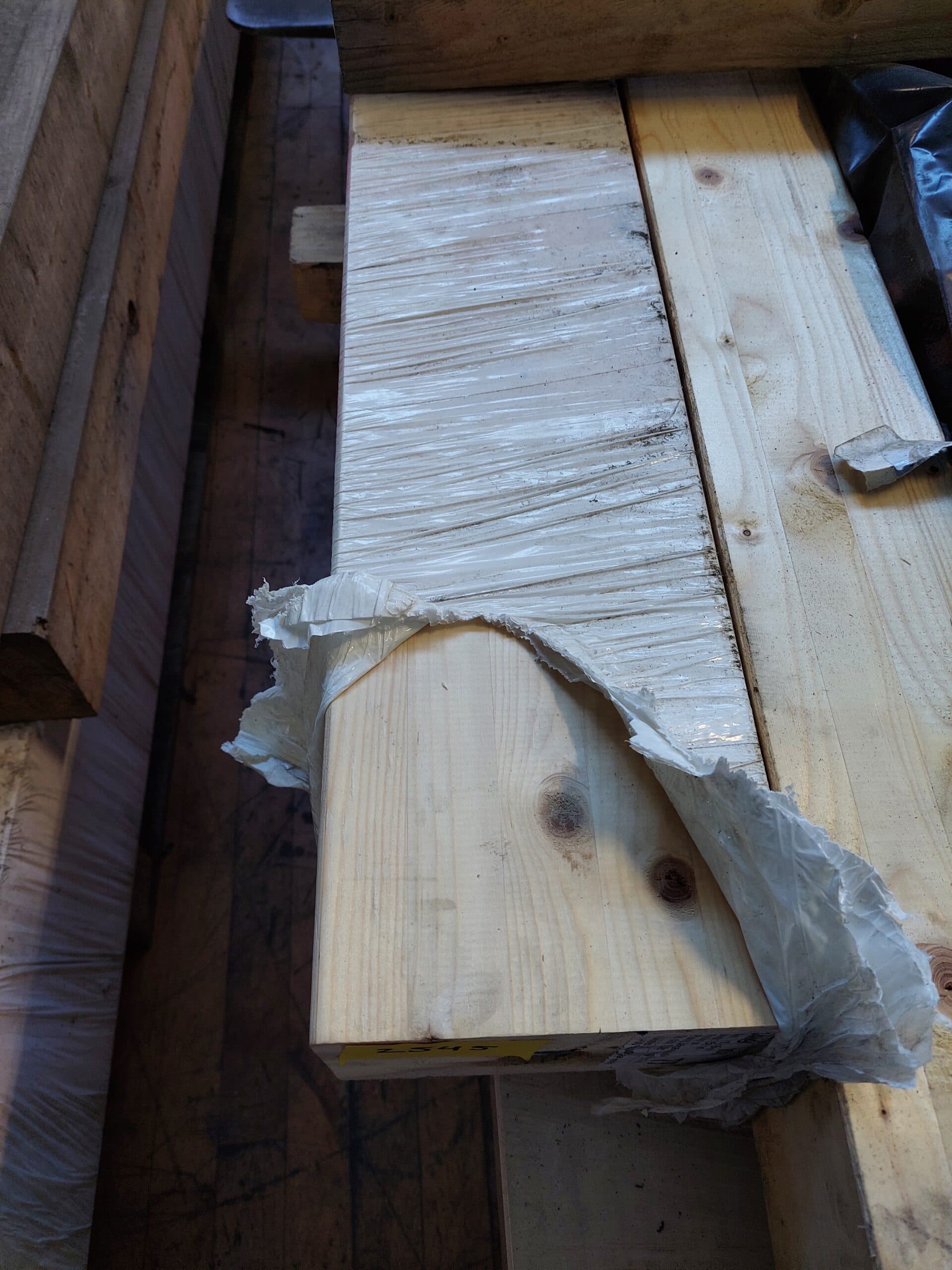 Limtræsbjælke 3549x115x166mm - 1