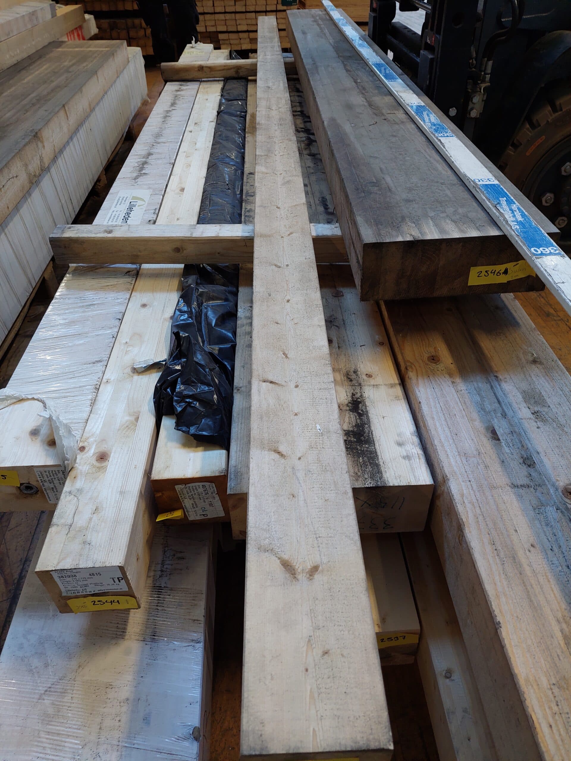 Limtræsbjælke 4160x115x65 mm - 1