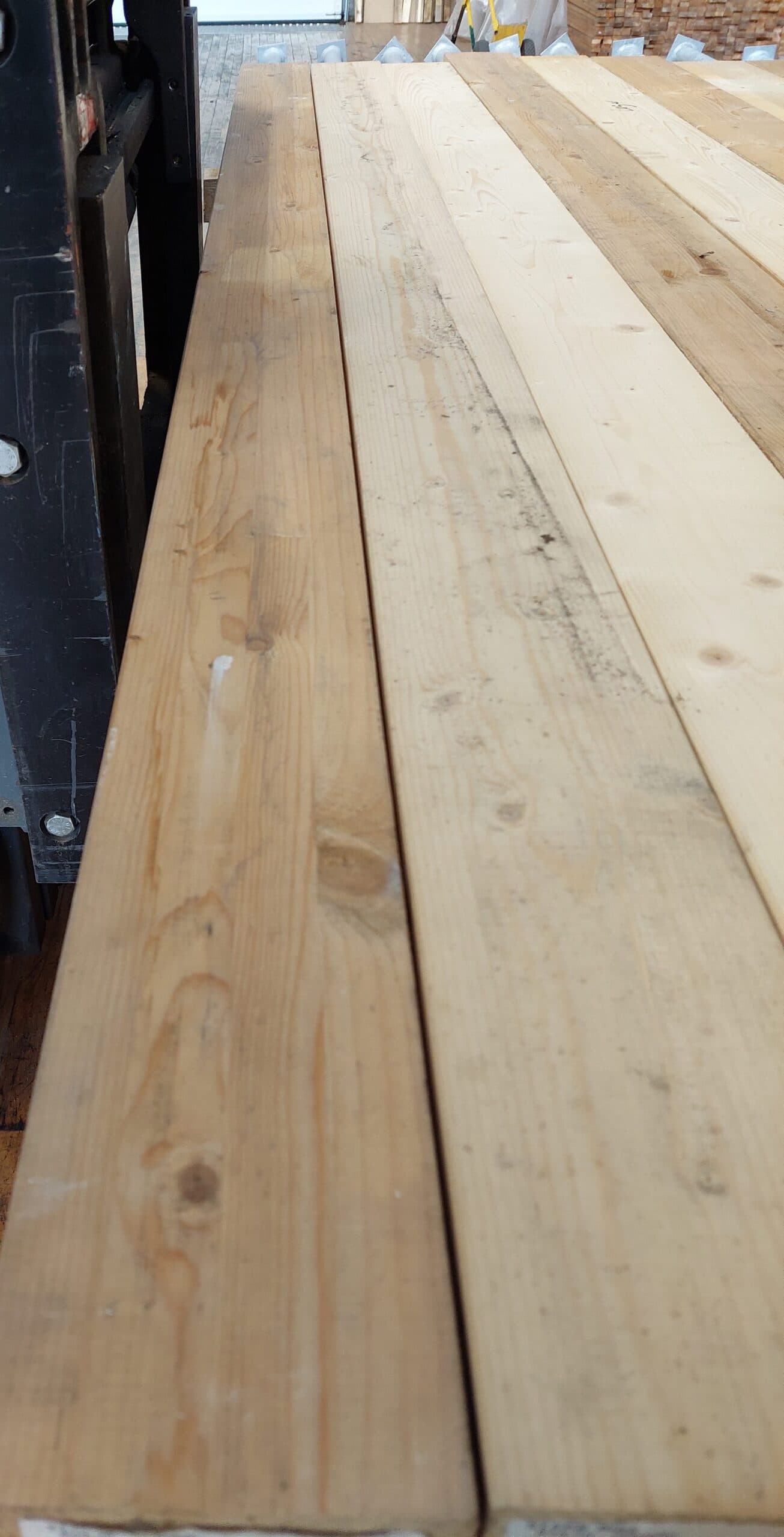 Limtræsbjælke/stolpe 2130x115x115mm. - 1