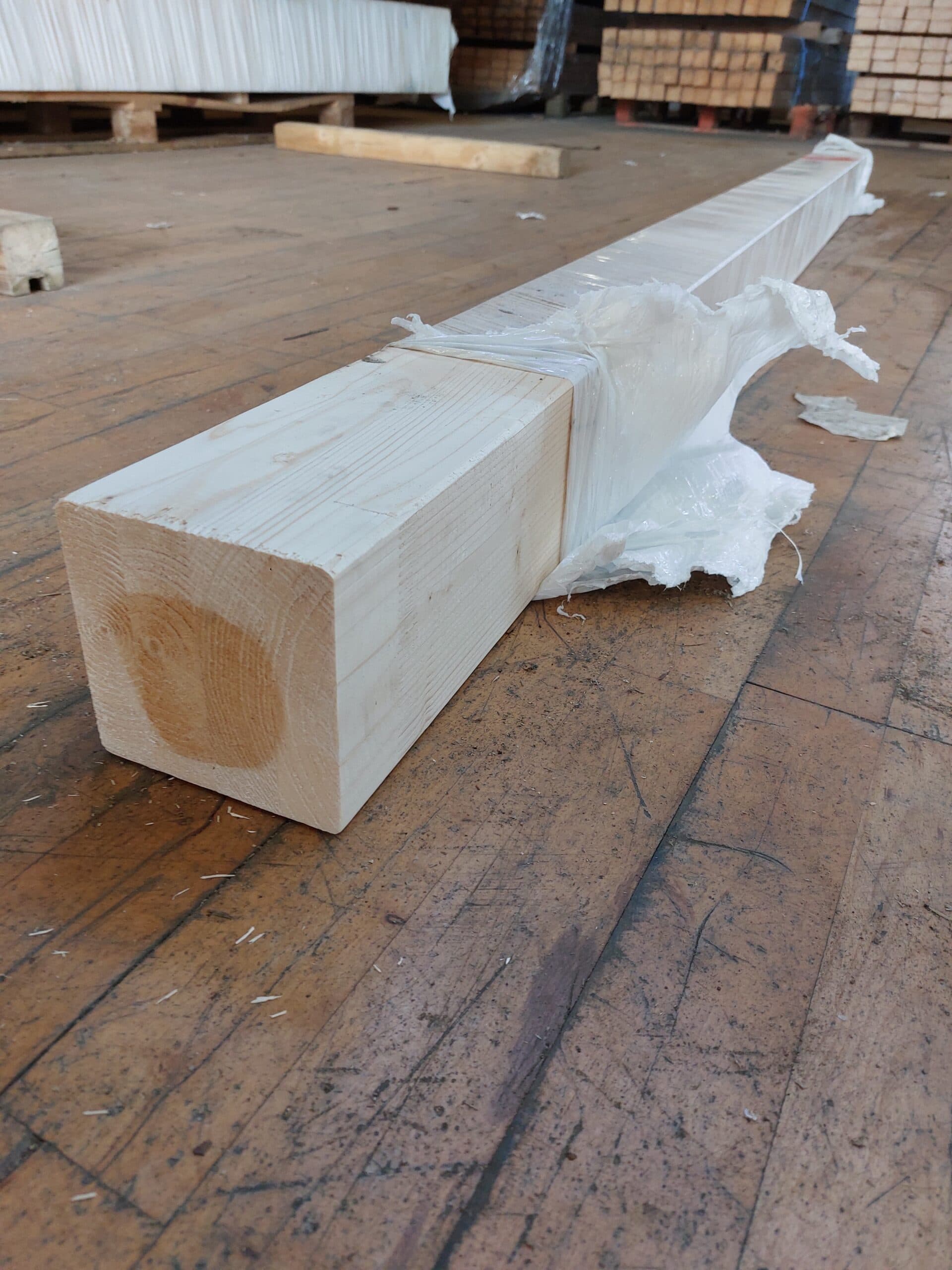 Limtræsbjælke/stolpe 2400x115x115mm. - 1