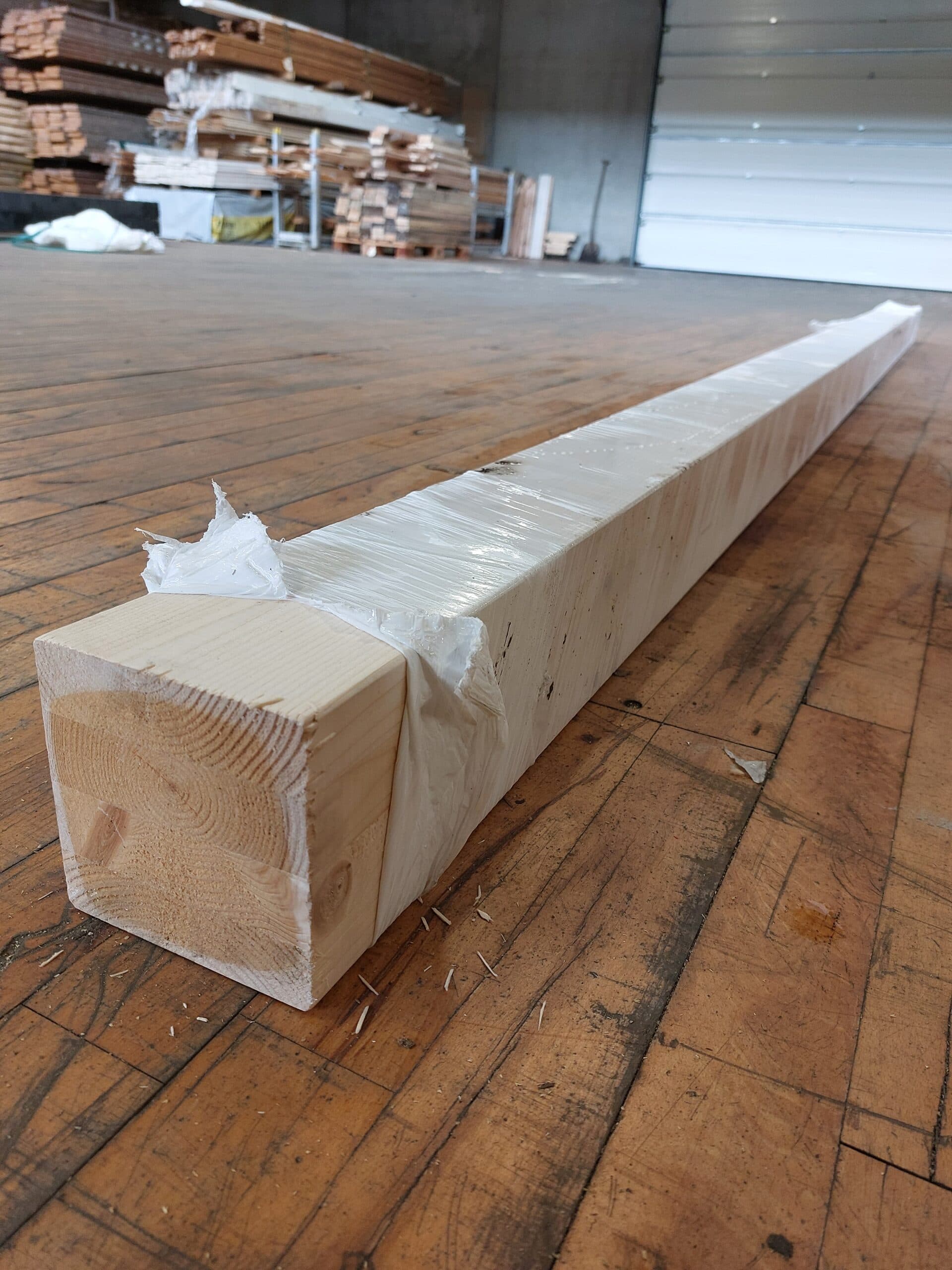 Limtræsbjælke/stolpe 3605x115x115 mm - 1