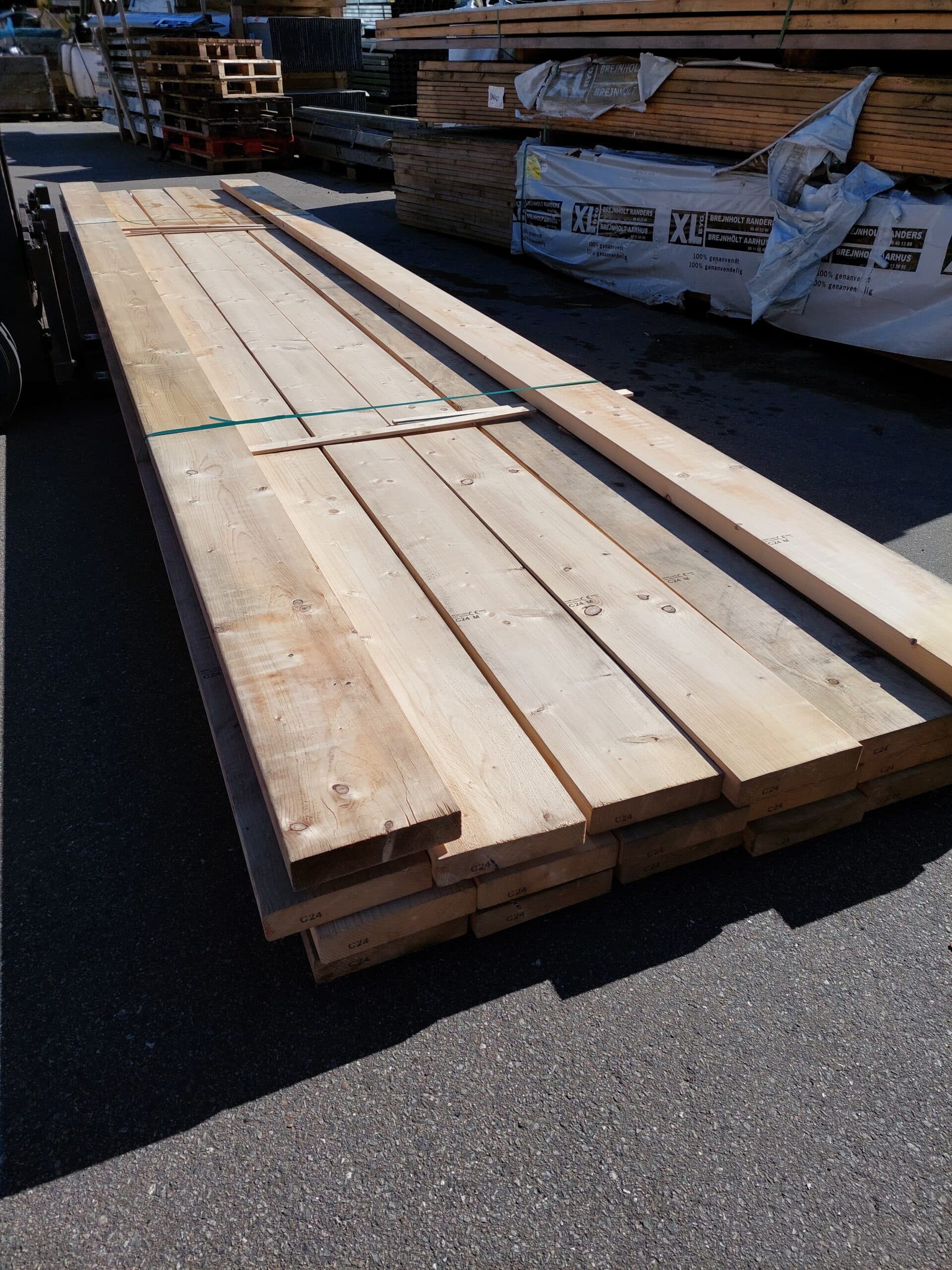 Spærtræ C24 45x195x6000mm. - 1