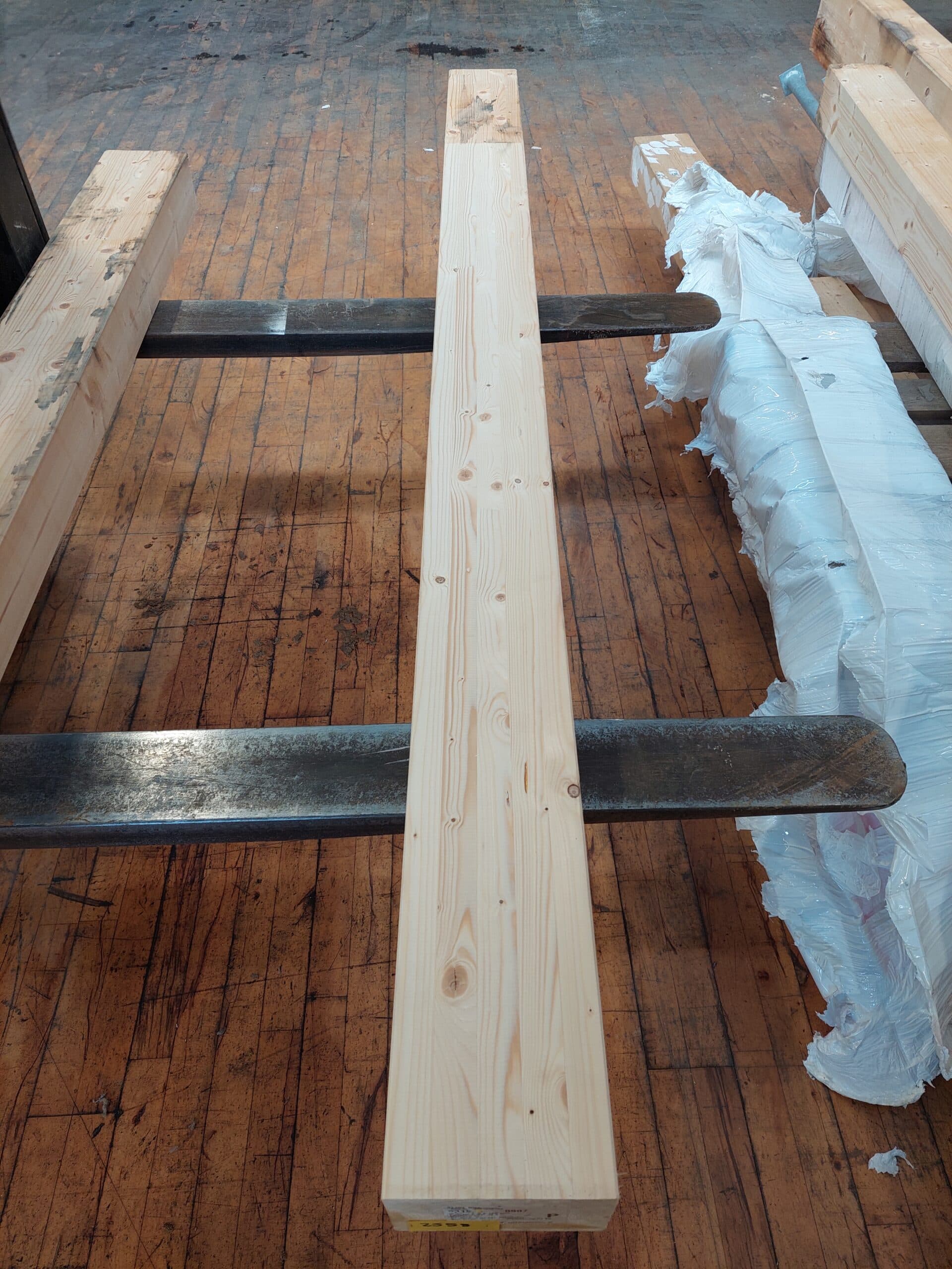 Limtræsbjælke 2395x115x166 mm - 1