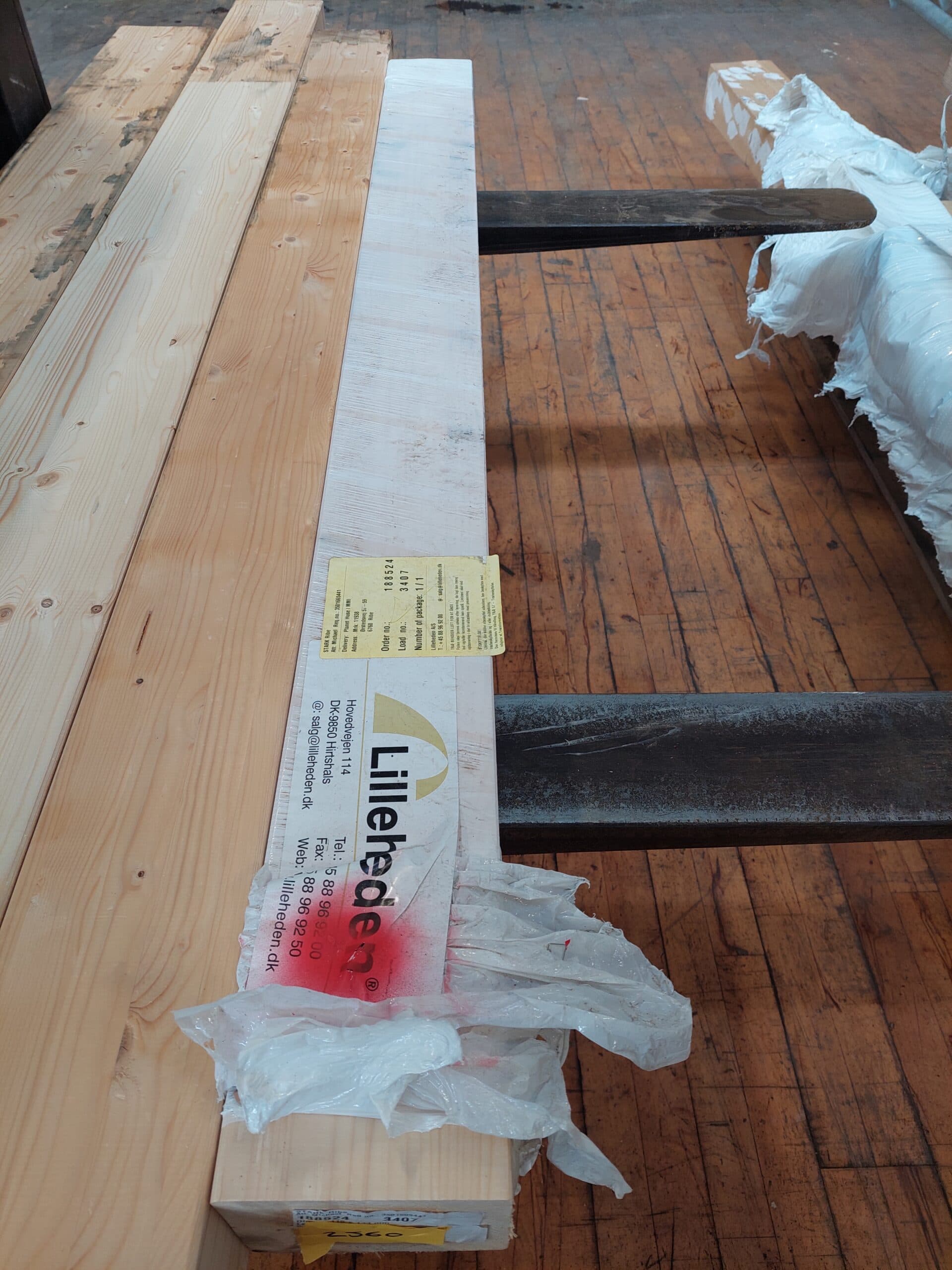 Limtræsbjælke 1600x115x133 mm - 1