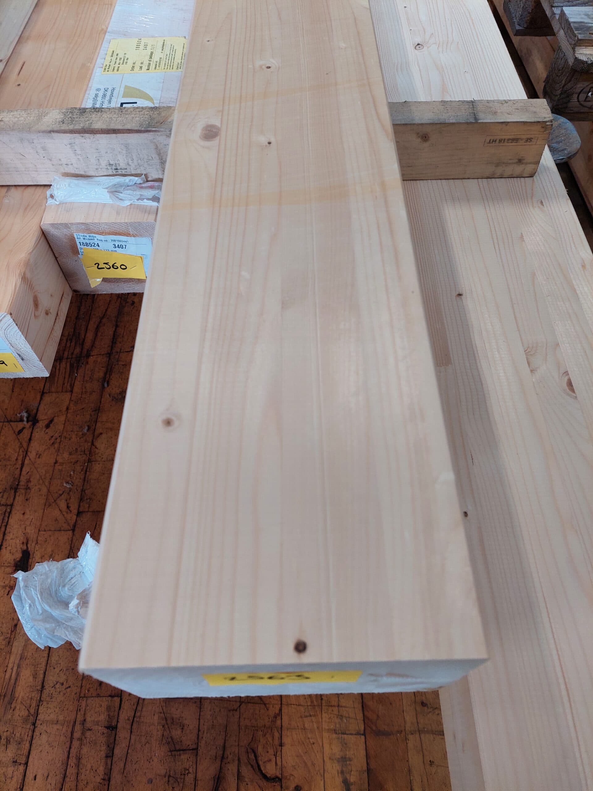 Limtræsbjælke 2418x115x166 mm - 1