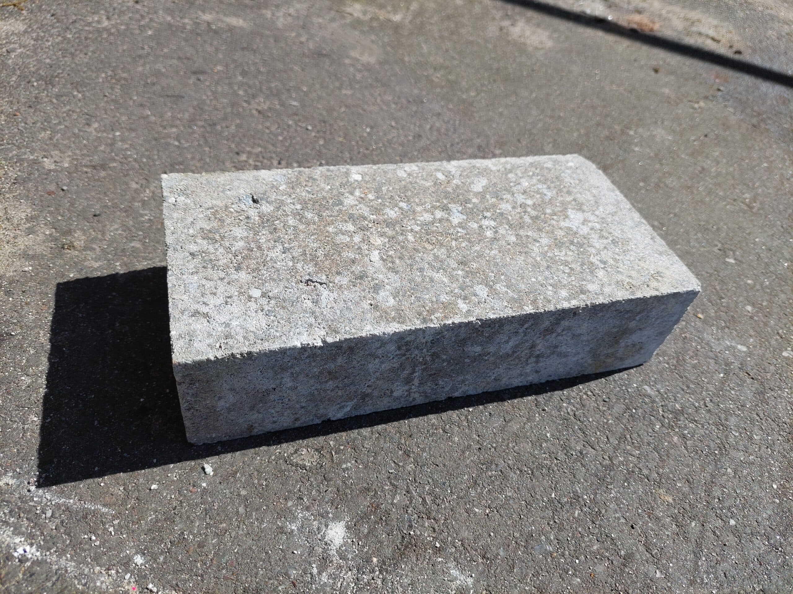 Cement mursten, grå 230x110x55 mm - 1